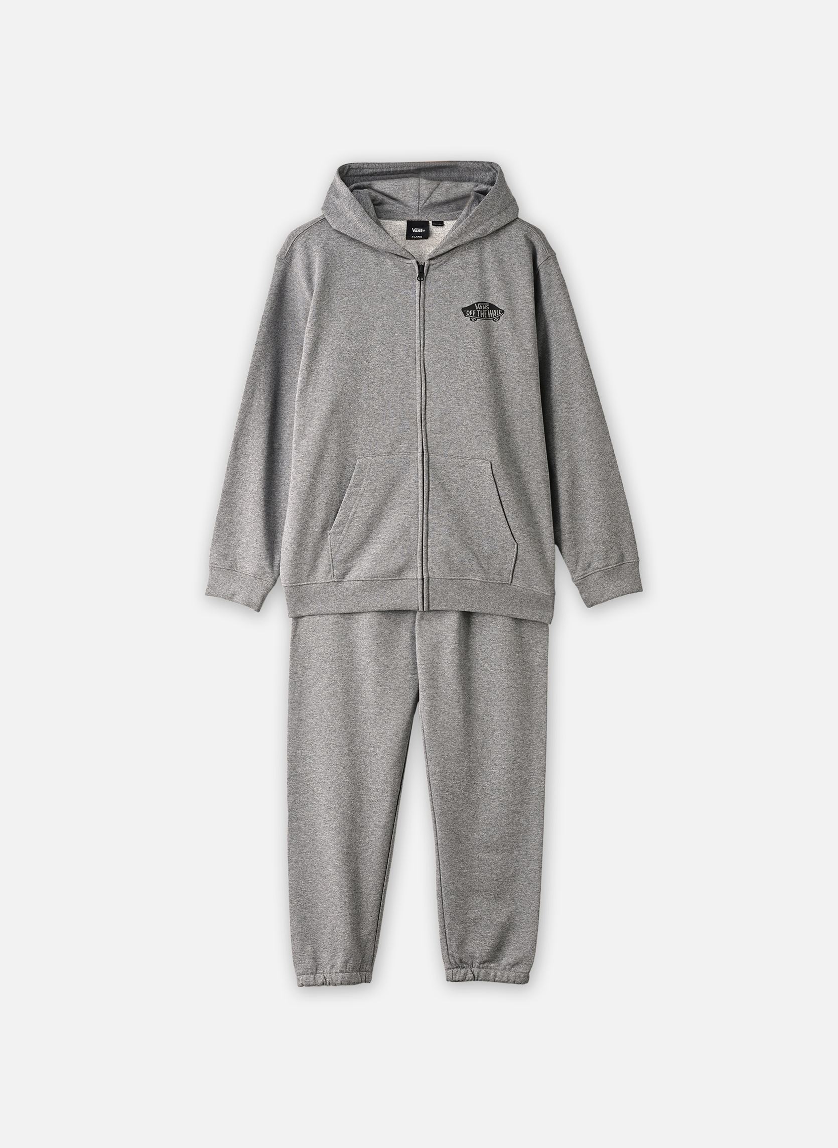 Joggings Double Standard FZ Set garçon gris Vans Joggings Double Standard FZ Set garçon gris CEMENT HEATHER