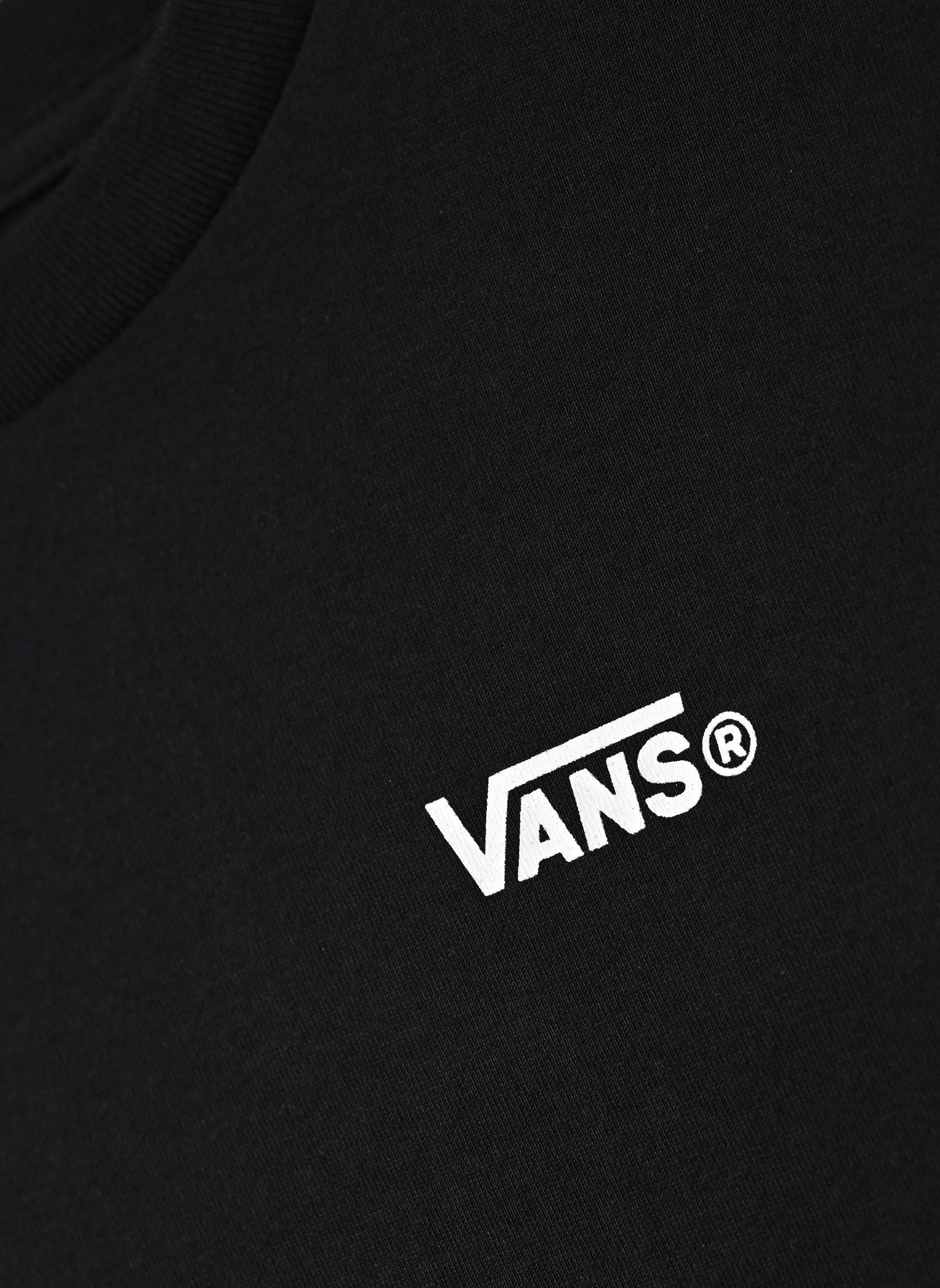 Tee-shirts Left Chest SS Tee garçon noir Vans Tee-shirts Left Chest SS Tee garçon noir BLACK