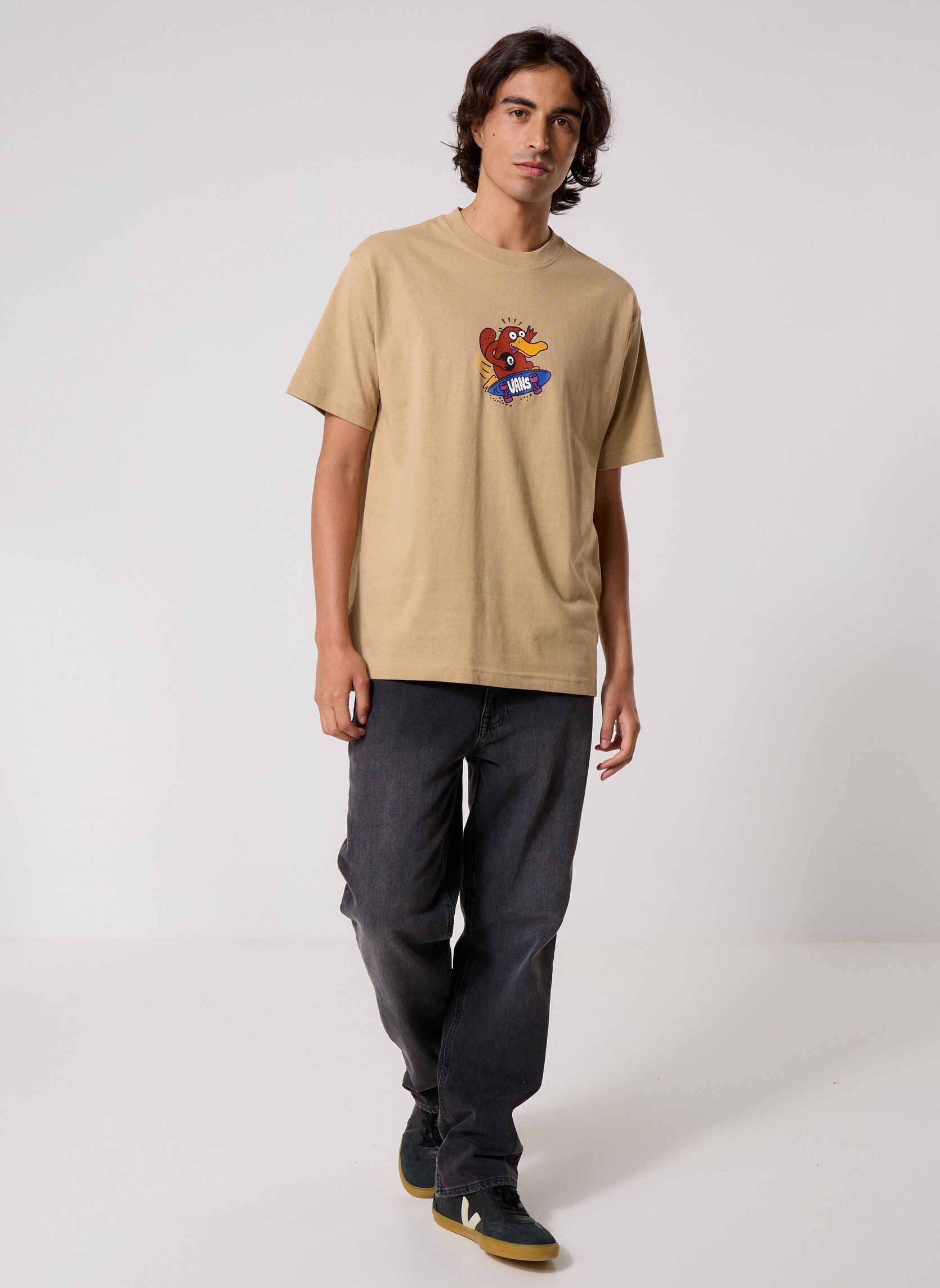 Tee-shirts Boondabura SS Tee homme beige Vans Tee-shirts Boondabura SS Tee homme beige INCENSE