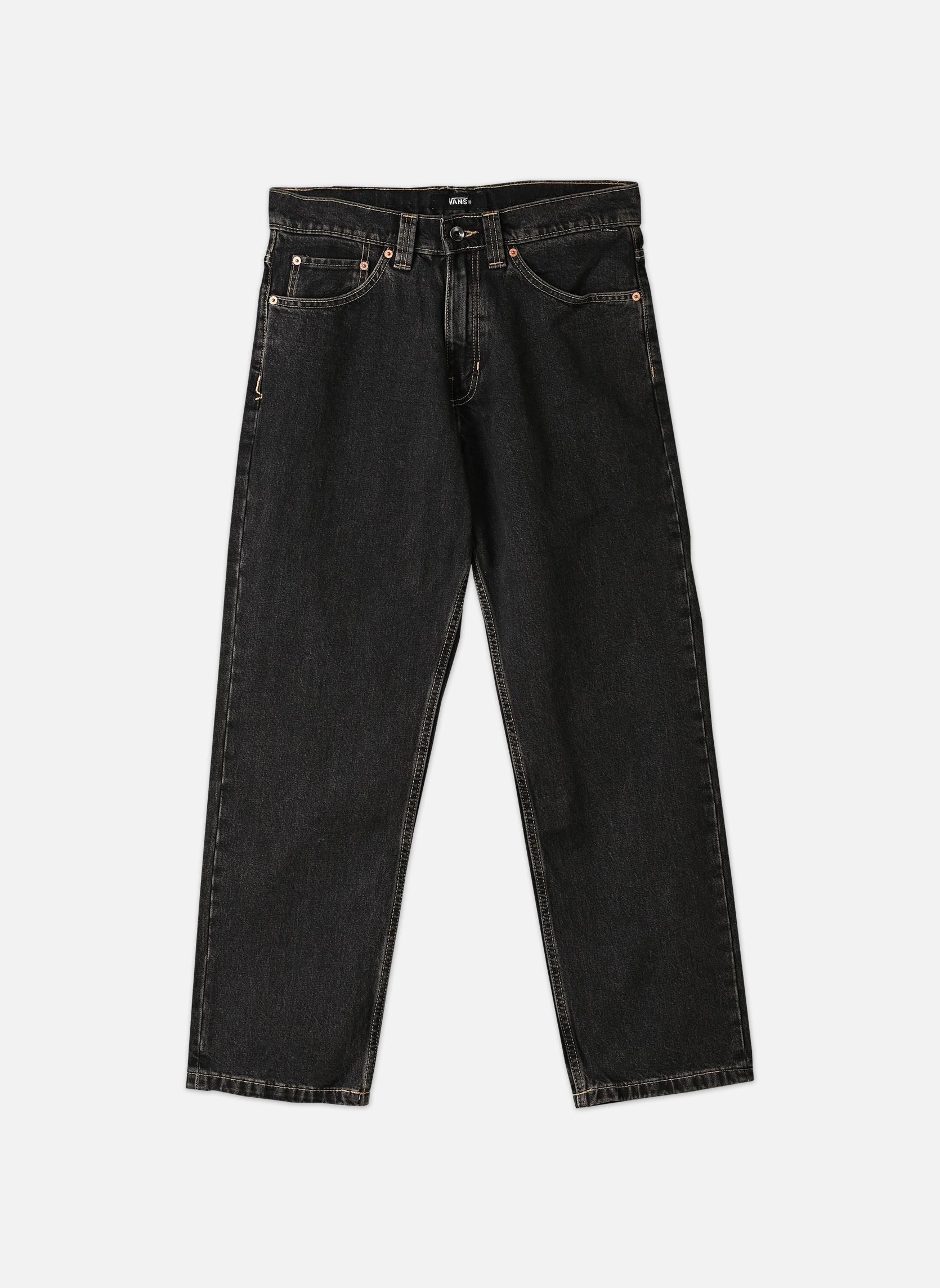 Jeans Check-5 Straight Denim Pant homme gris Vans Jeans Check-5 Straight Denim Pant homme gris WASHED BLACK