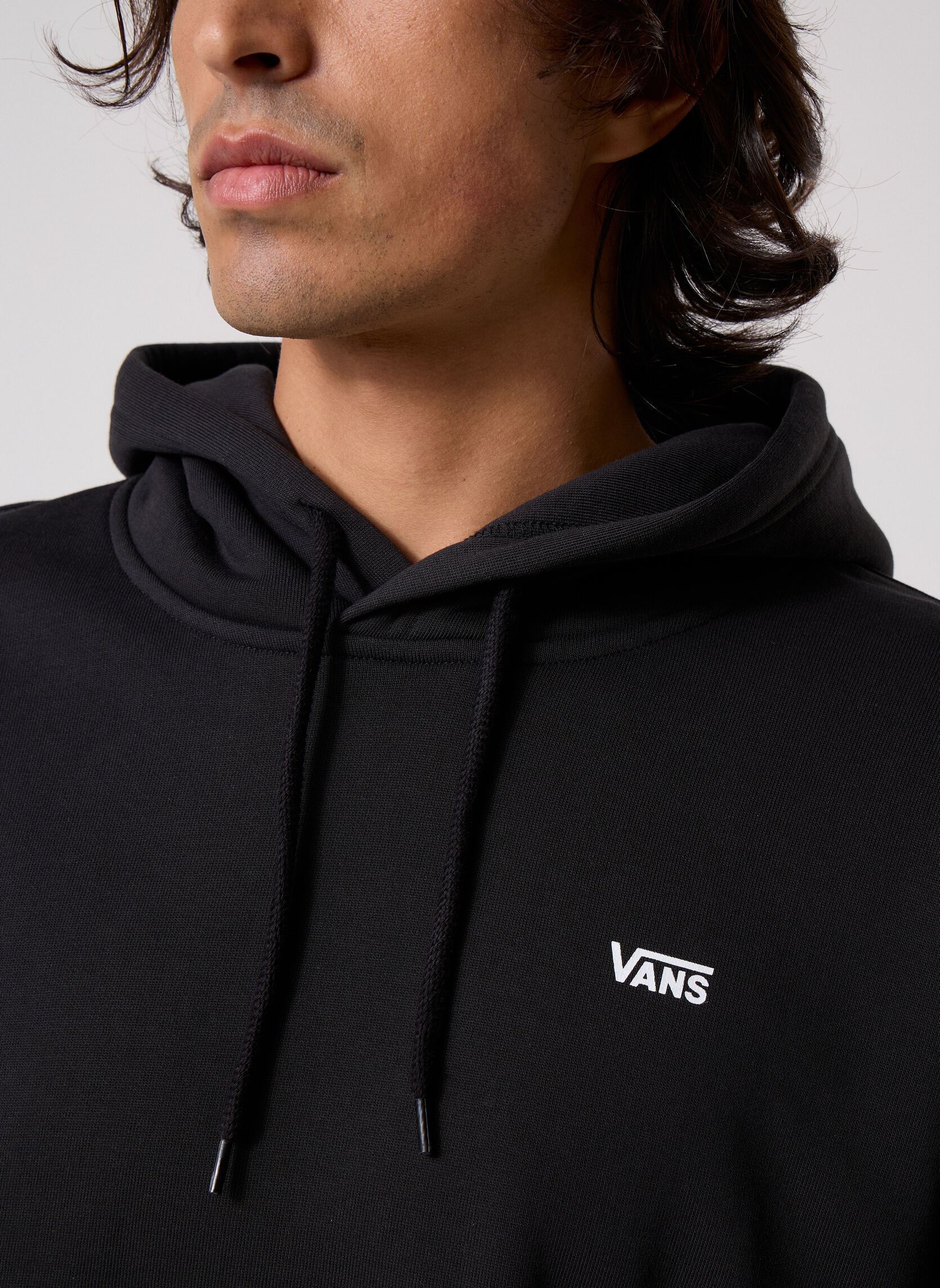 Sweats à capuche Left Chest Pullover homme noir Vans Sweats à capuche Left Chest Pullover homme noir BLACK