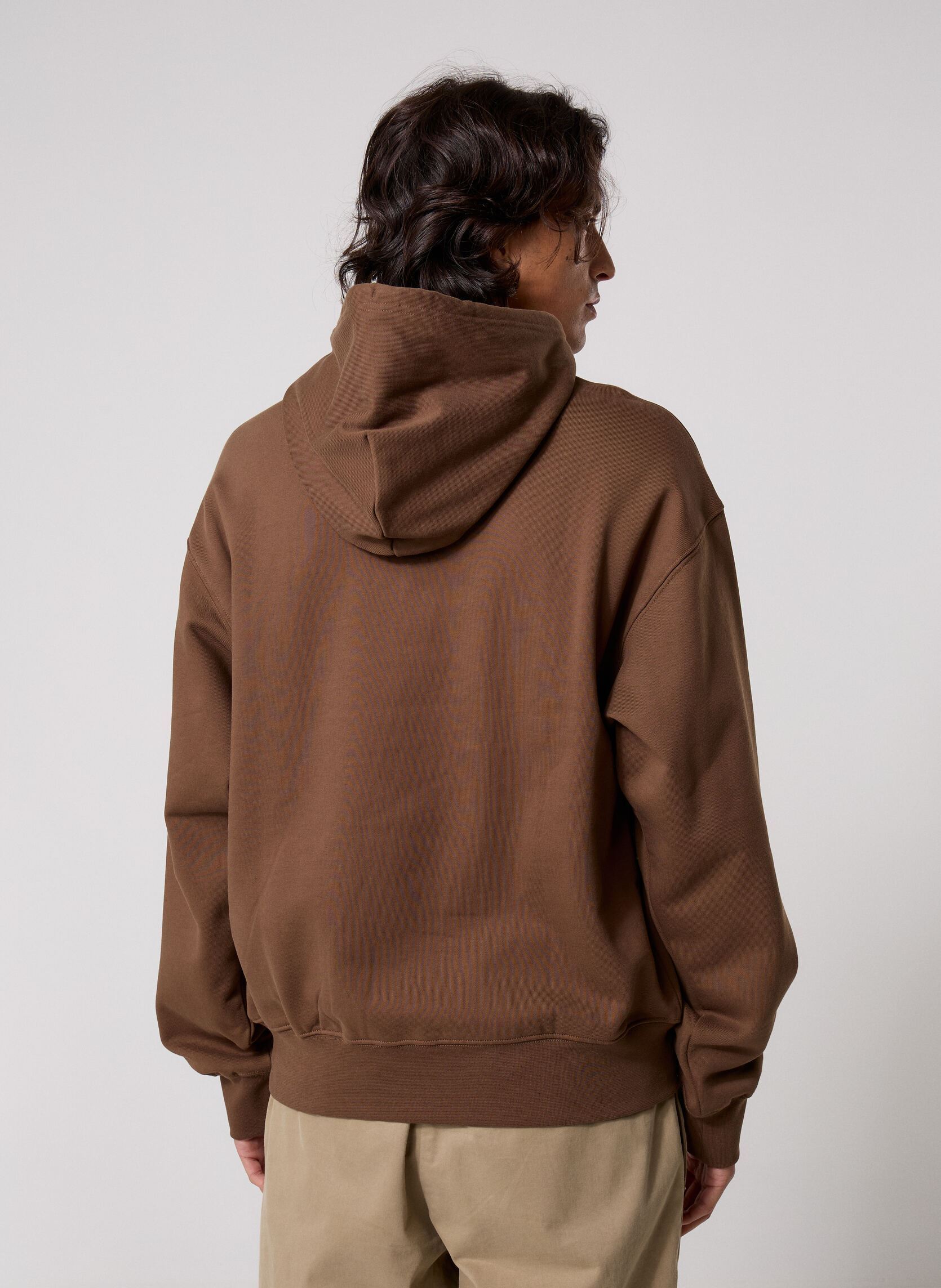 Sweats à capuche Left Chest Pullover homme marron Vans Sweats à capuche Left Chest Pullover homme marron VINTAGE COCOA