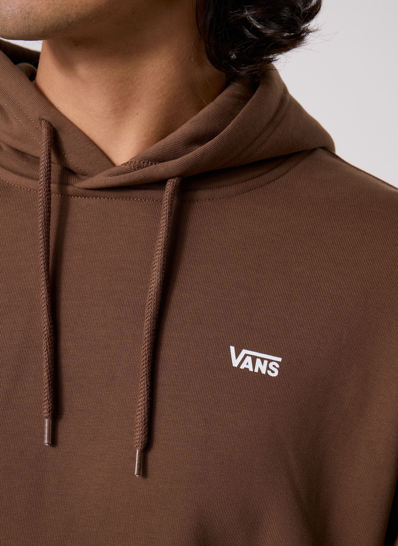 Sweats à capuche Left Chest Pullover homme marron Vans Sweats à capuche Left Chest Pullover homme marron VINTAGE COCOA