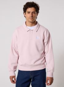 Sweats Polo Fleece Pullover homme rose