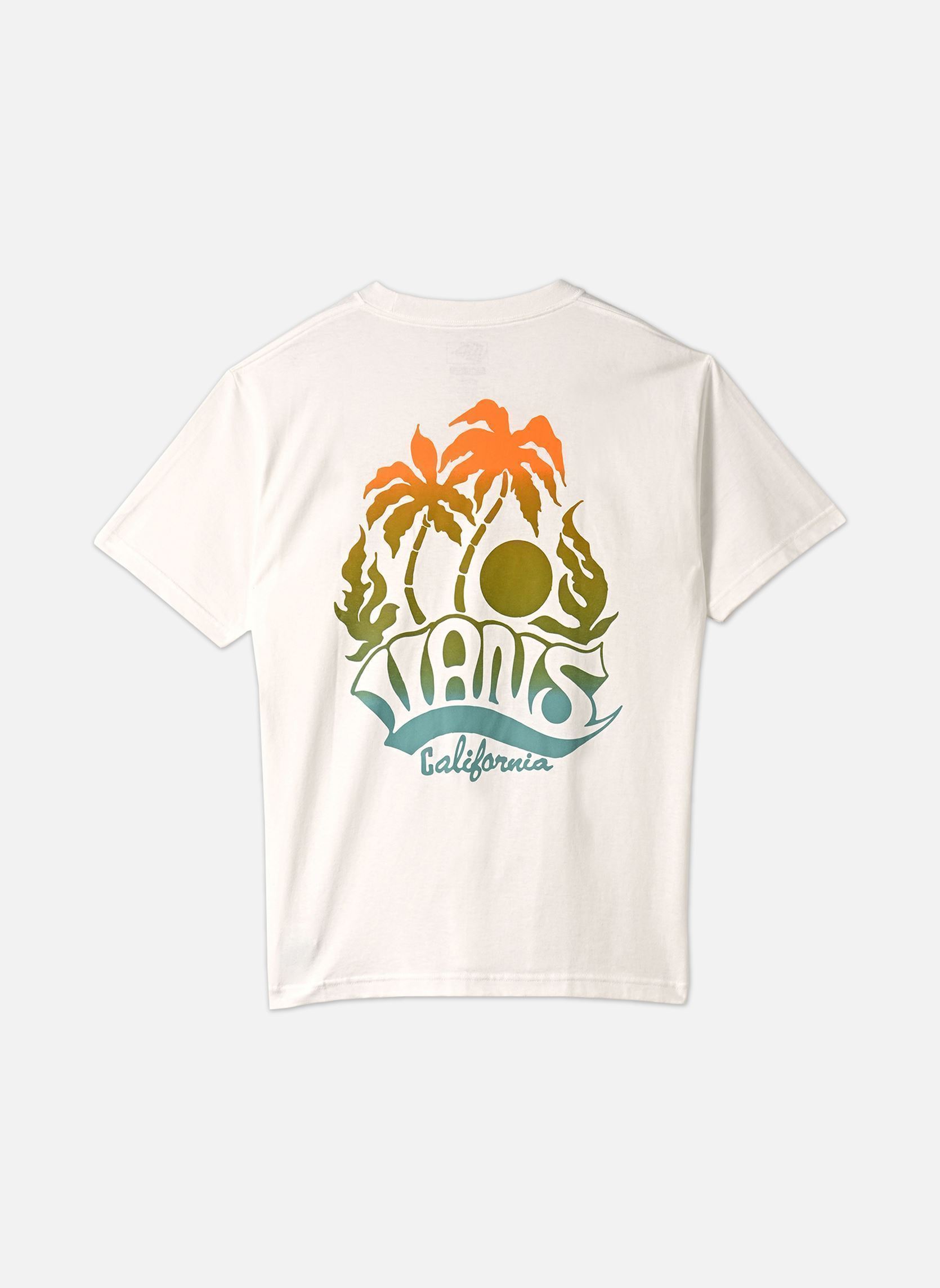 Tee-shirts Sea Level SS Tee homme blanc Vans Tee-shirts Sea Level SS Tee homme blanc WHITE