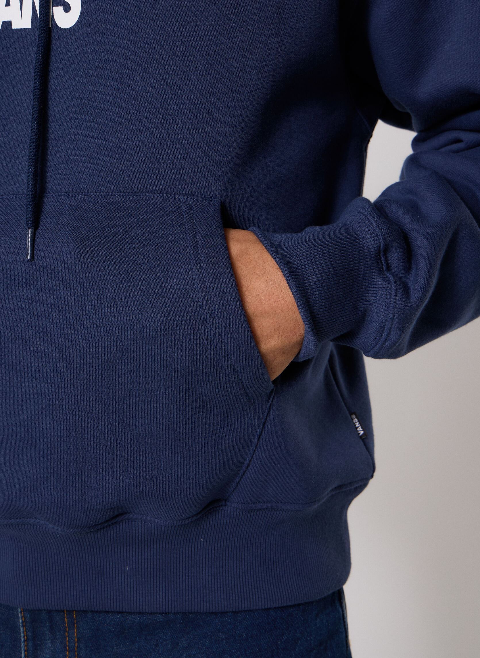 Sweatshirts Stretch Logo Pullover heren blauw Vans Sweatshirts Stretch Logo Pullover heren blauw DRESS BLUES