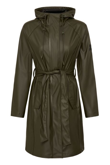 B-Young Jacken Byavan Belt Coat damen khaki