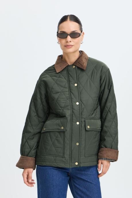 B-Young Vestes et manteaux Bybellini Jacket femme vert