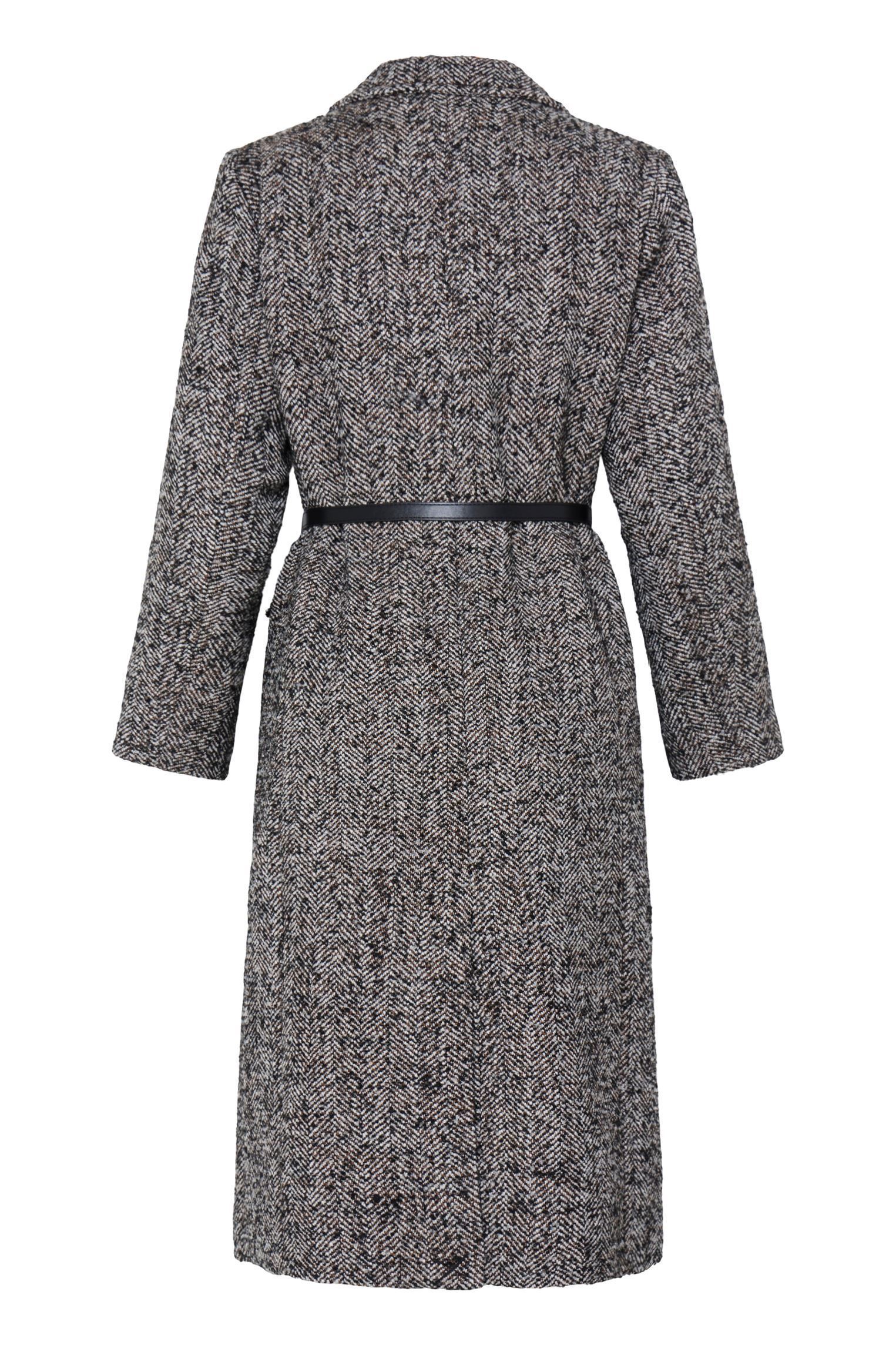 Mäntel Bybemua Coat damen braun B-Young Mäntel Bybemua Coat damen braun METEORITE HERRINGBONE