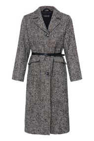Mäntel Bybemua Coat damen braun B-Young Mäntel Bybemua Coat damen braun METEORITE HERRINGBONE