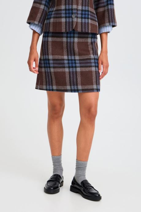 B-Young Jupes Bybree Skirt femme marron