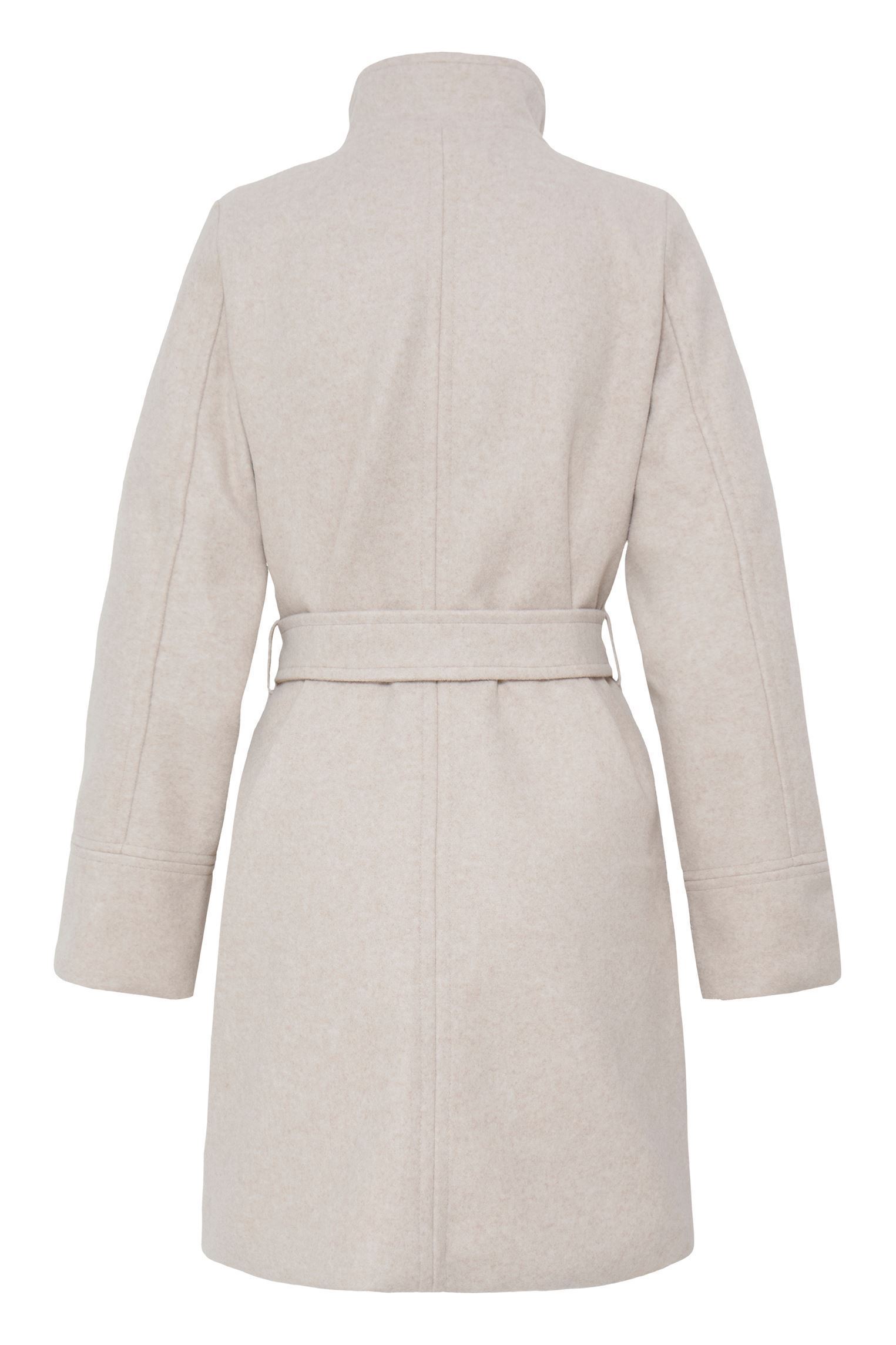 Manteaux Bycalia Mel Cl Coat femme beige B-Young Manteaux Bycalia Mel Cl Coat femme beige BIRCH MELANGE
