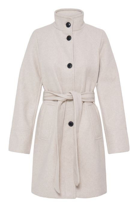 B-Young Manteaux Bycalia Mel Cl Coat femme beige