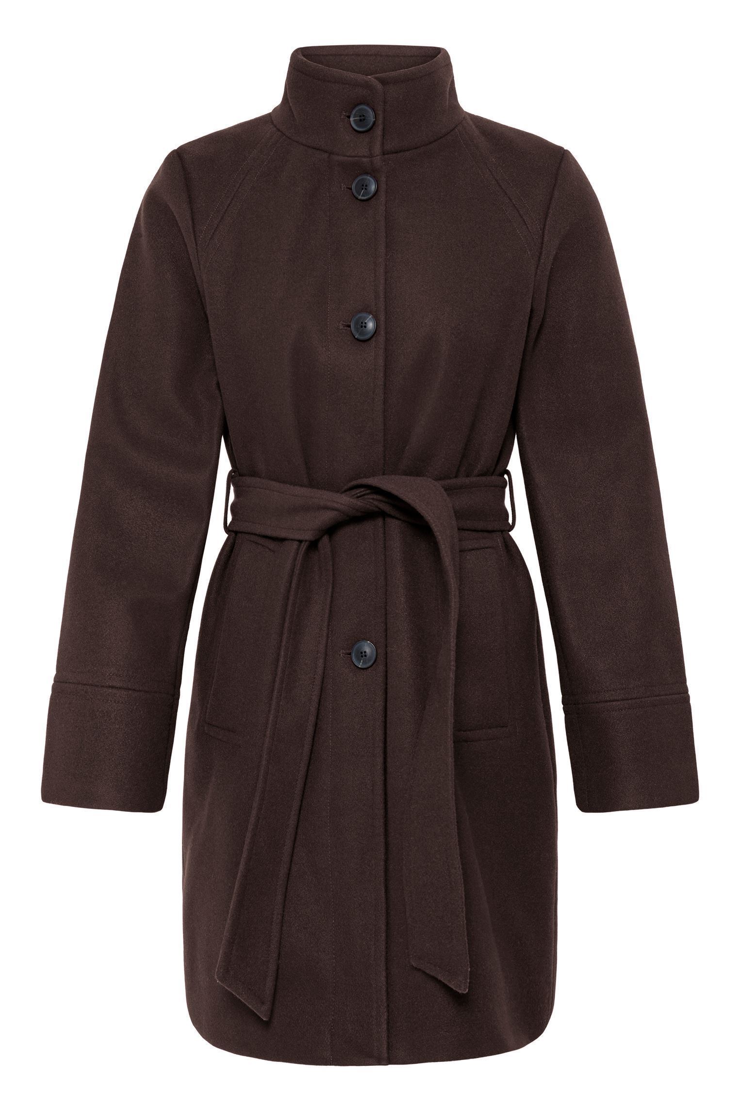 Manteaux Bycalia Mel Cl Coat femme marron B-Young Manteaux Bycalia Mel Cl Coat femme marron JAVA MELANGE