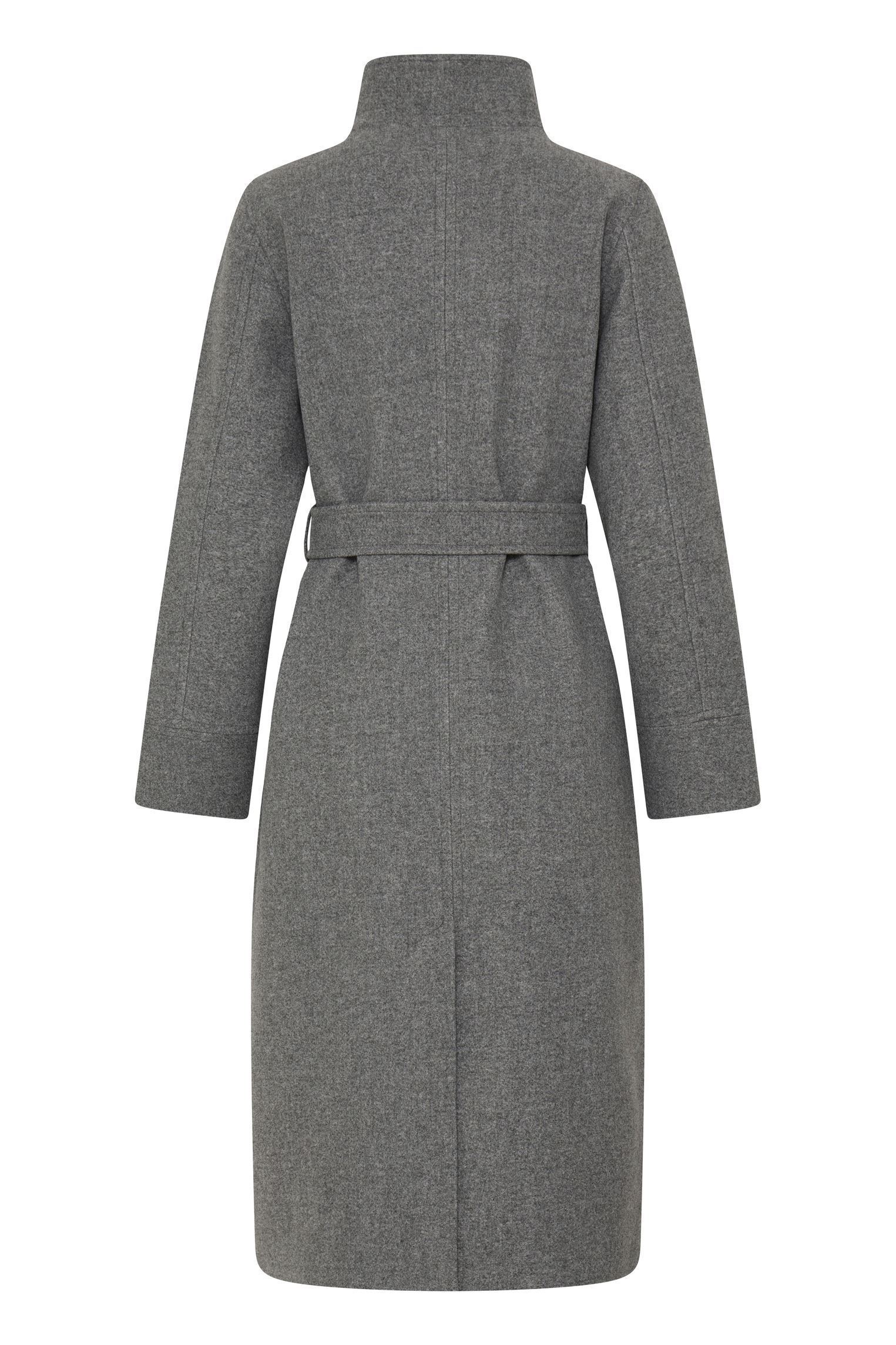 Mäntel Bycalia Mel Long Coat damen grau B-Young Mäntel Bycalia Mel Long Coat damen grau MID GREY MELANGE