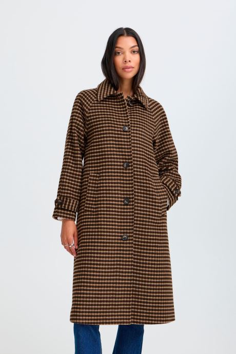B-Young Mäntel Bycamio Coat damen braun