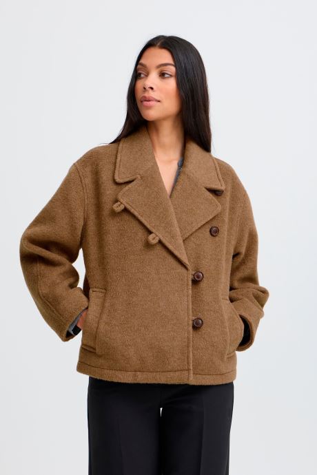 B-Young Jassen en mantels Bycitrio Jacket dames bruin