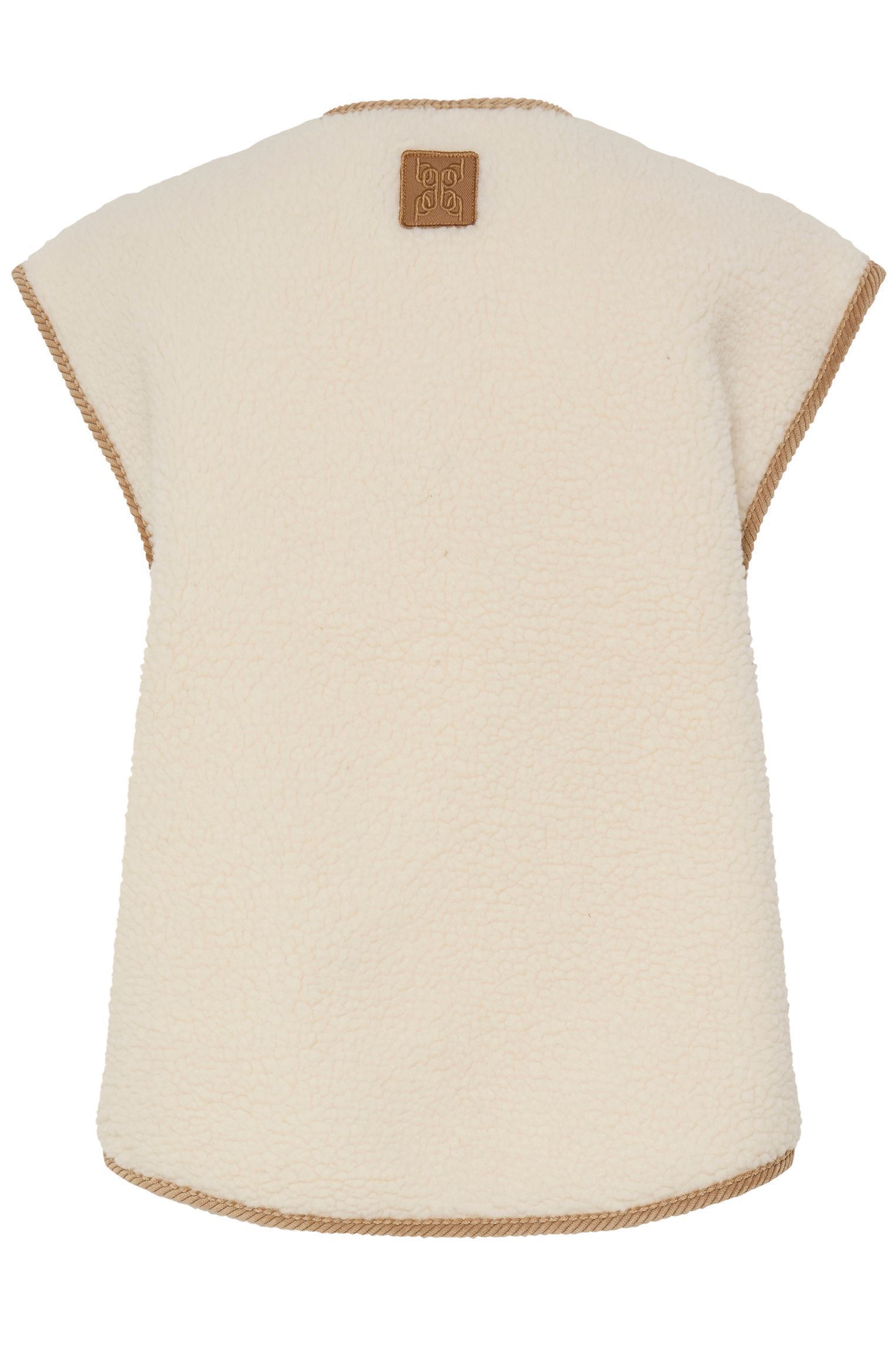 Gilets Bycotty Waistcoat 2 femme blanc B-Young Gilets Bycotty Waistcoat 2 femme blanc BIRCH