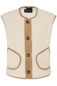 Gilets Bycotty Waistcoat 2 femme blanc