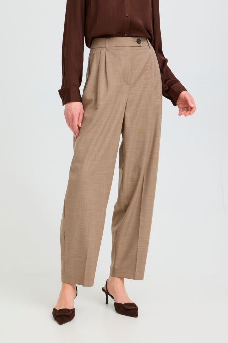 B-Young Pantalons Bydannio Pants femme beige
