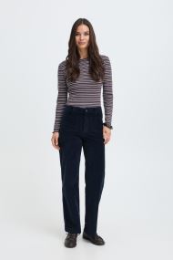 Hosen Bydasik Pocket Pants damen marineblau B-Young Hosen Bydasik Pocket Pants damen marineblau DARK SAPPHIRE