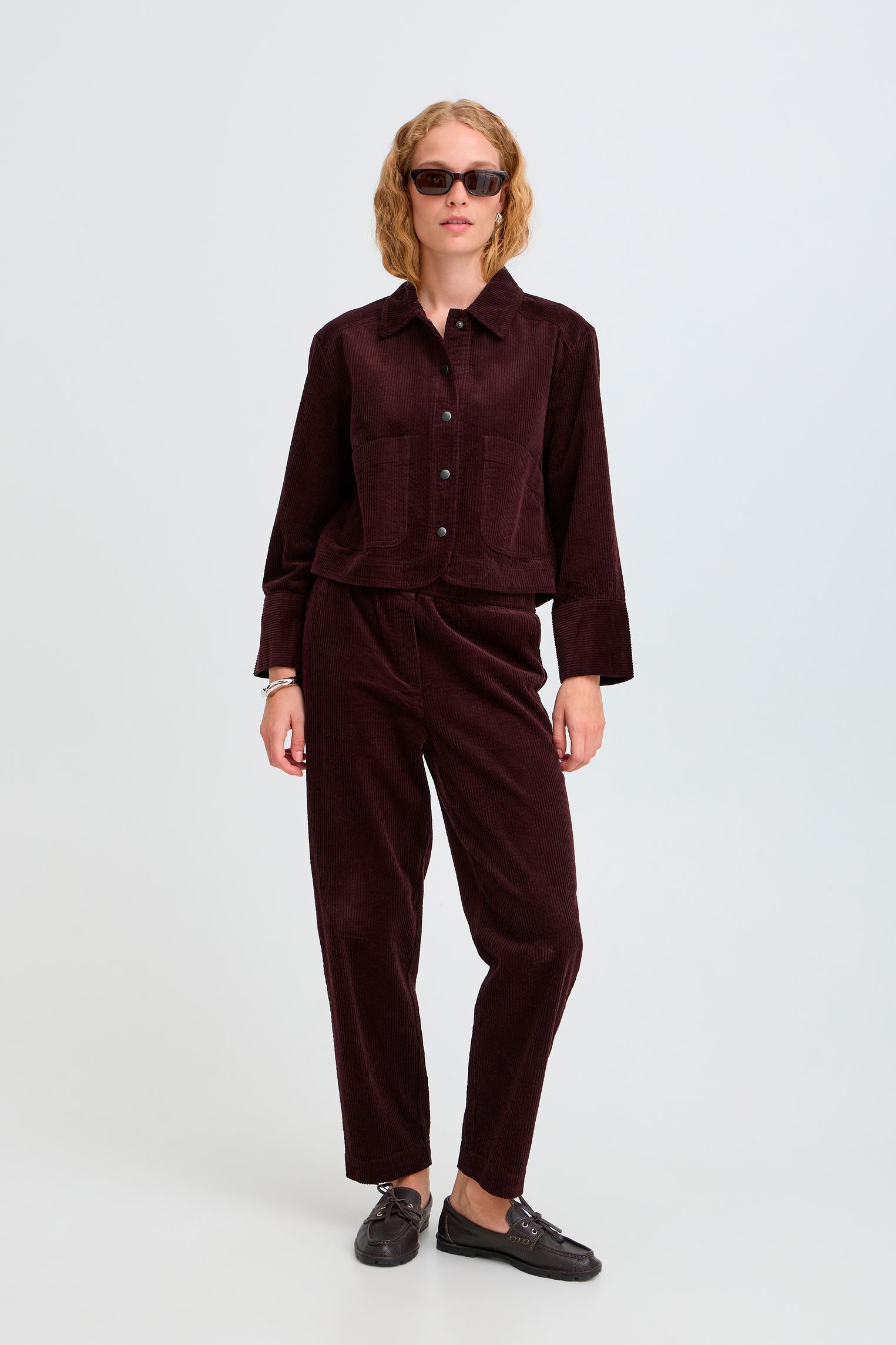 Hemden Bydixian Shirt 2 dames paars B-Young Hemden Bydixian Shirt 2 dames paars FUDGE