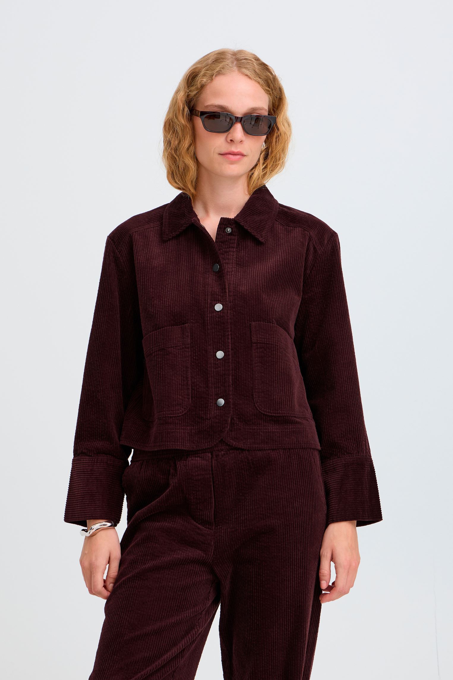 Hemden Bydixian Shirt 2 dames paars B-Young Hemden Bydixian Shirt 2 dames paars FUDGE