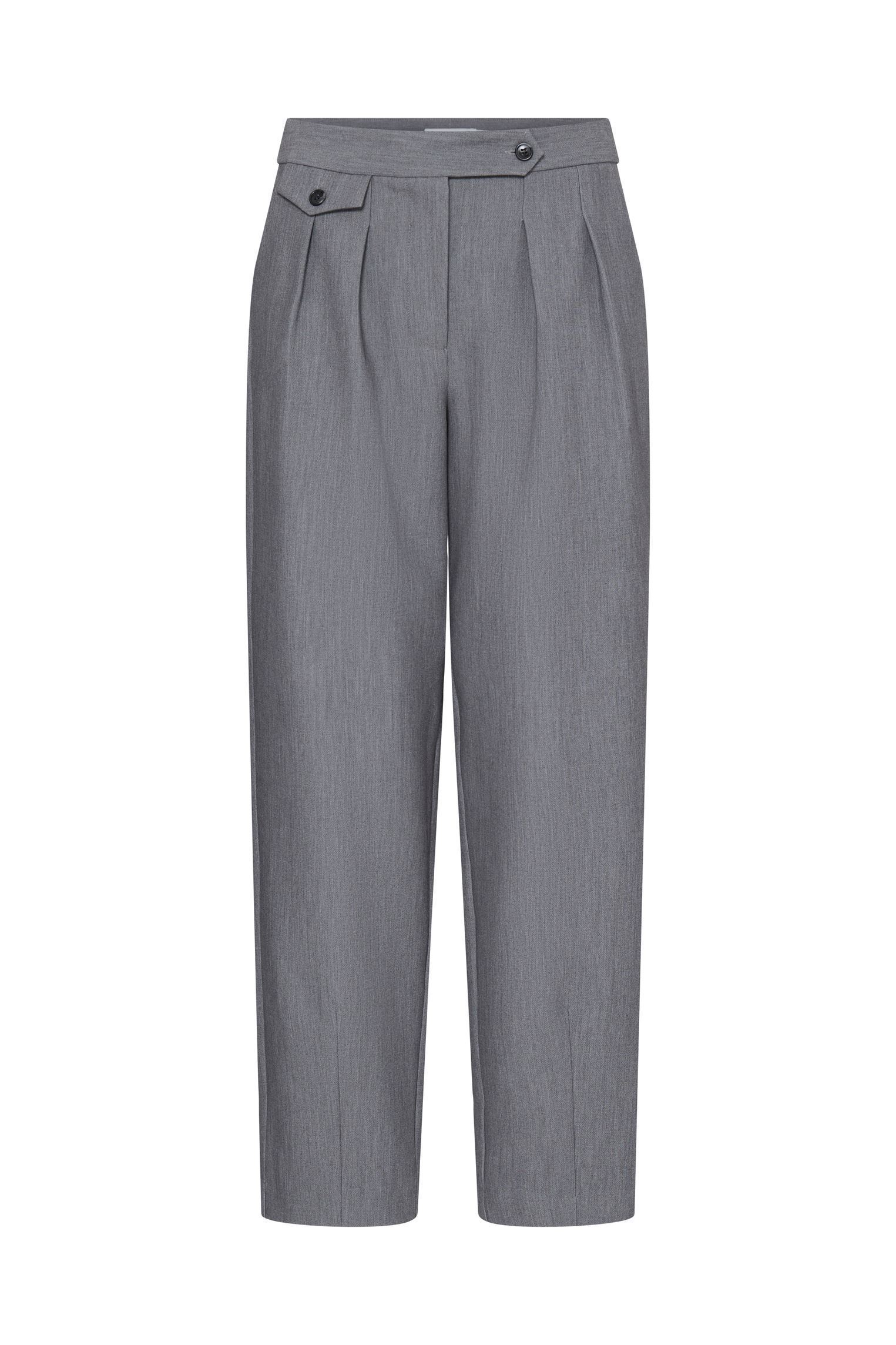 Hosen Byearl Dart Pants damen grau B-Young Hosen Byearl Dart Pants damen grau MID GREY MELANGE