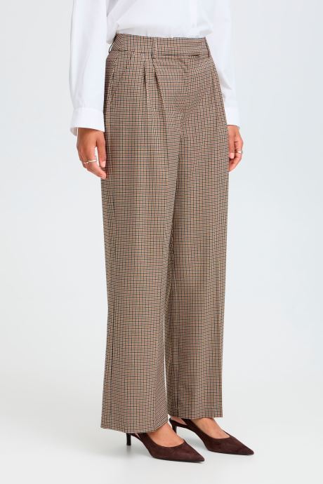 B-Young Pantalons Byestolo Pants femme beige