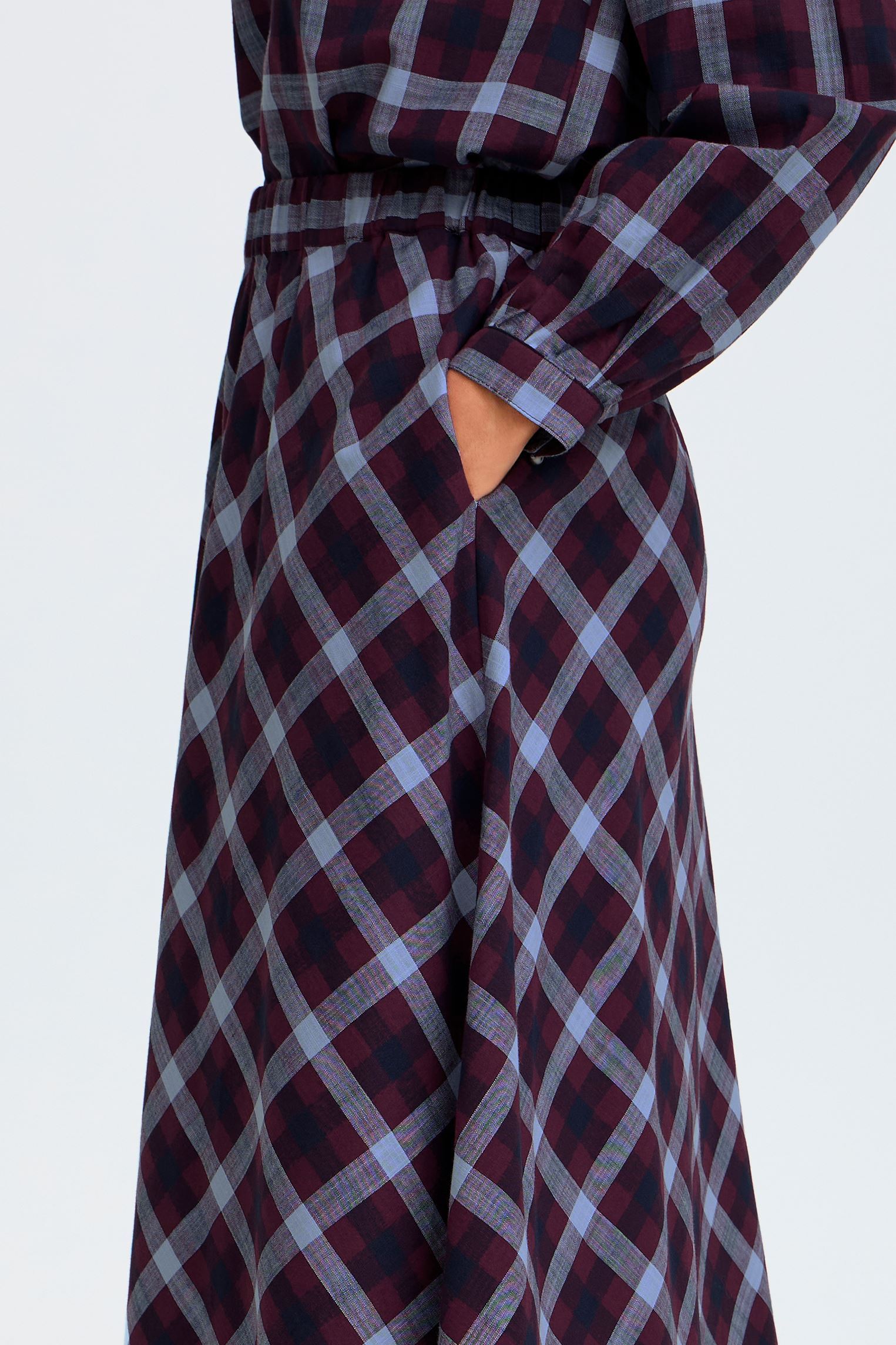 Röcke Byflanny Skirt damen blau B-Young Röcke Byflanny Skirt damen blau FIG CHECK