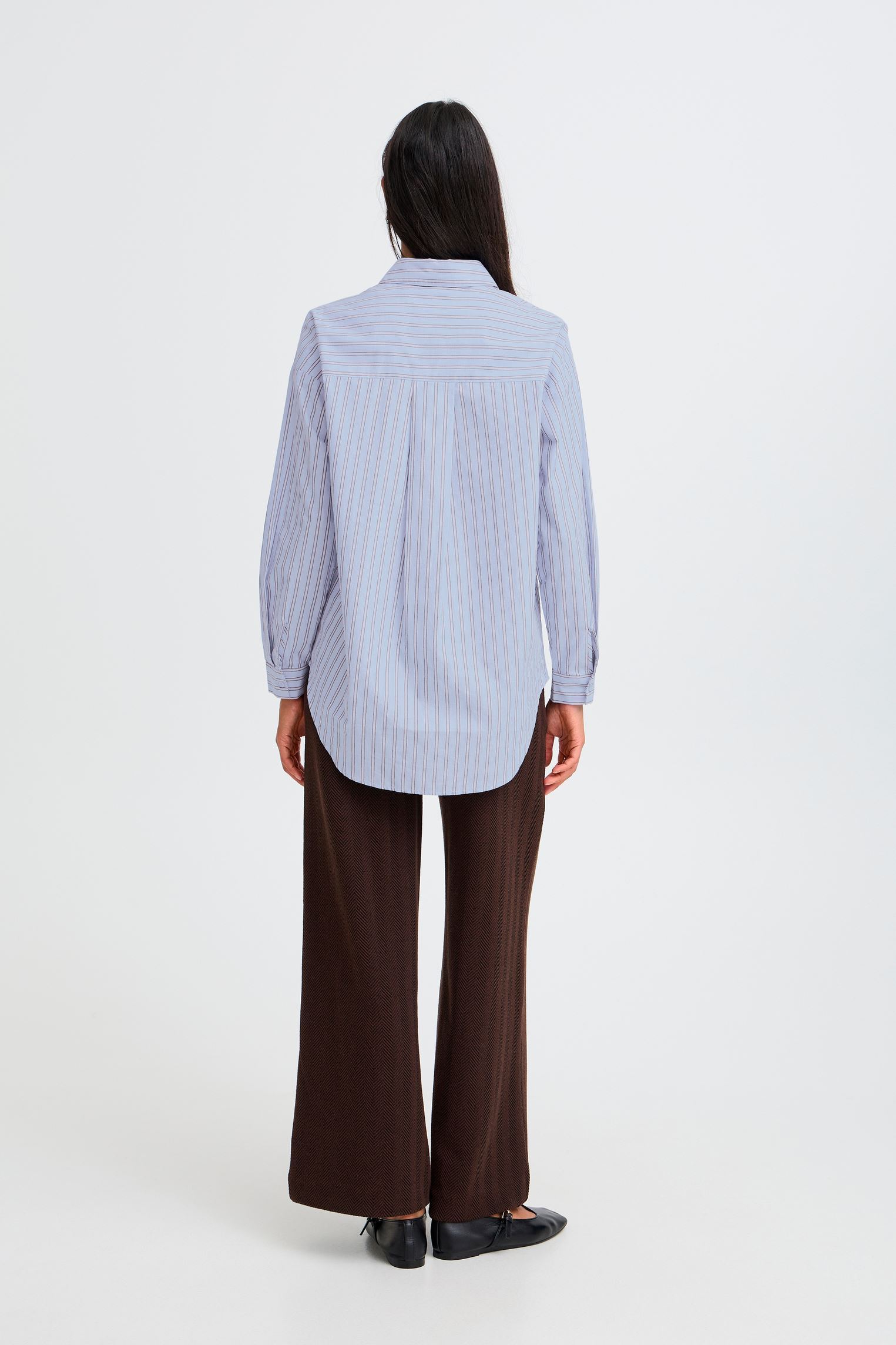 Hemden Byhene Shirt damen blau B-Young Hemden Byhene Shirt damen blau CHAMBRAY BLUE STRIPE