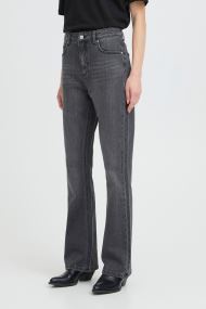 Jeans Bykajane Bootcut Jeans dames grijs