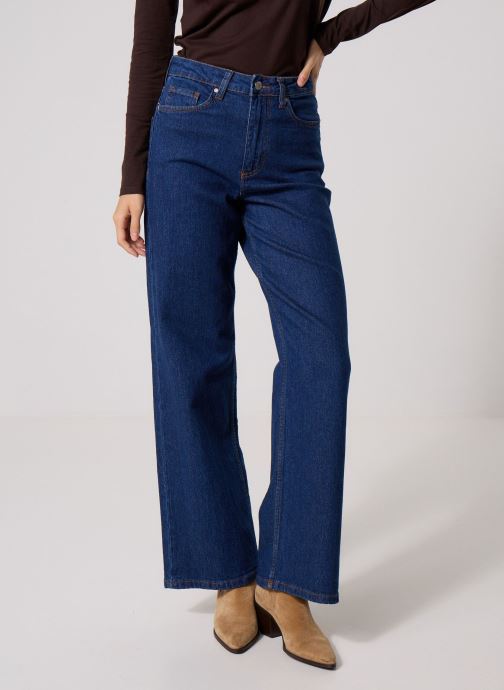 B-Young Jeans Bykajane Wide Jeans femme bleu