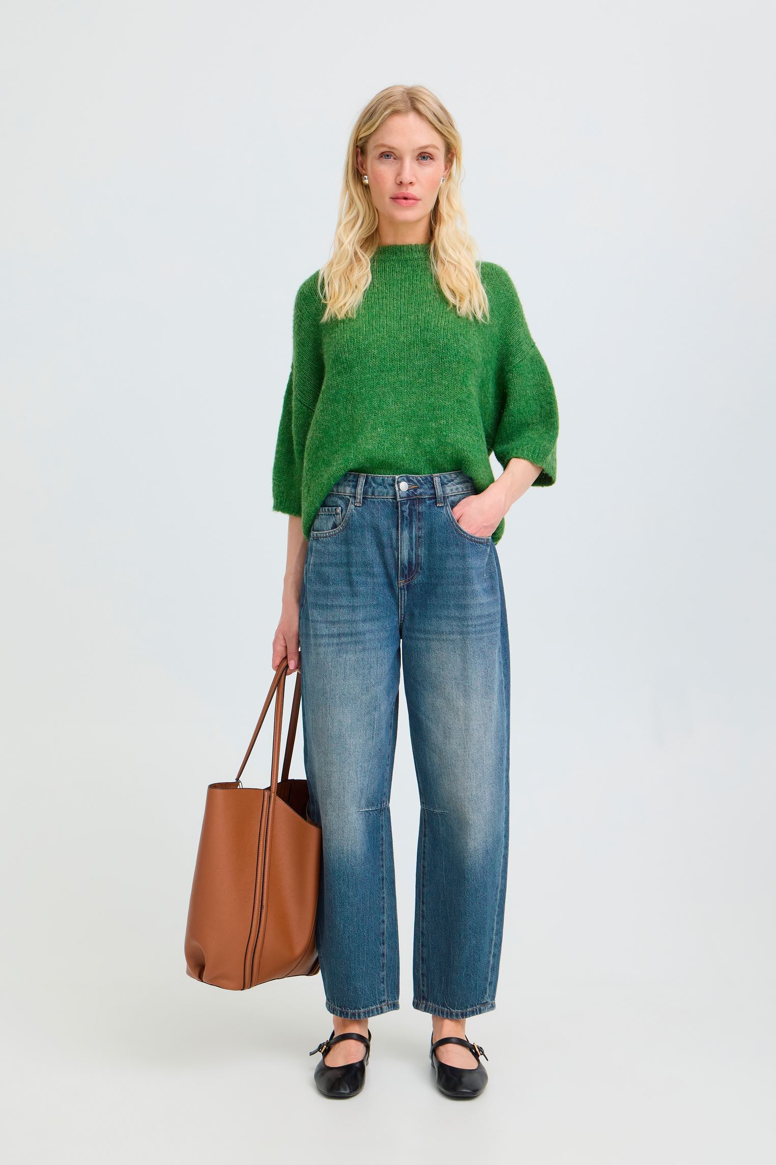 Jeans Bykalluna Jeans femme bleu B-Young Jeans Bykalluna Jeans femme bleu MID BLUE DENIM