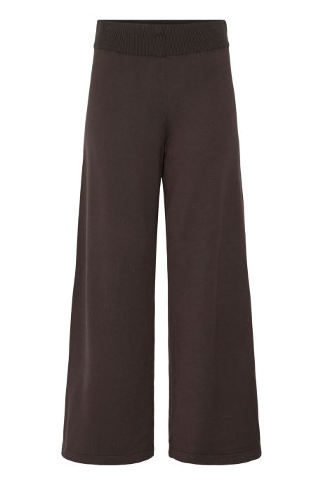 B-Young Rechte broeken Bymmorla Wide Pants dames bruin
