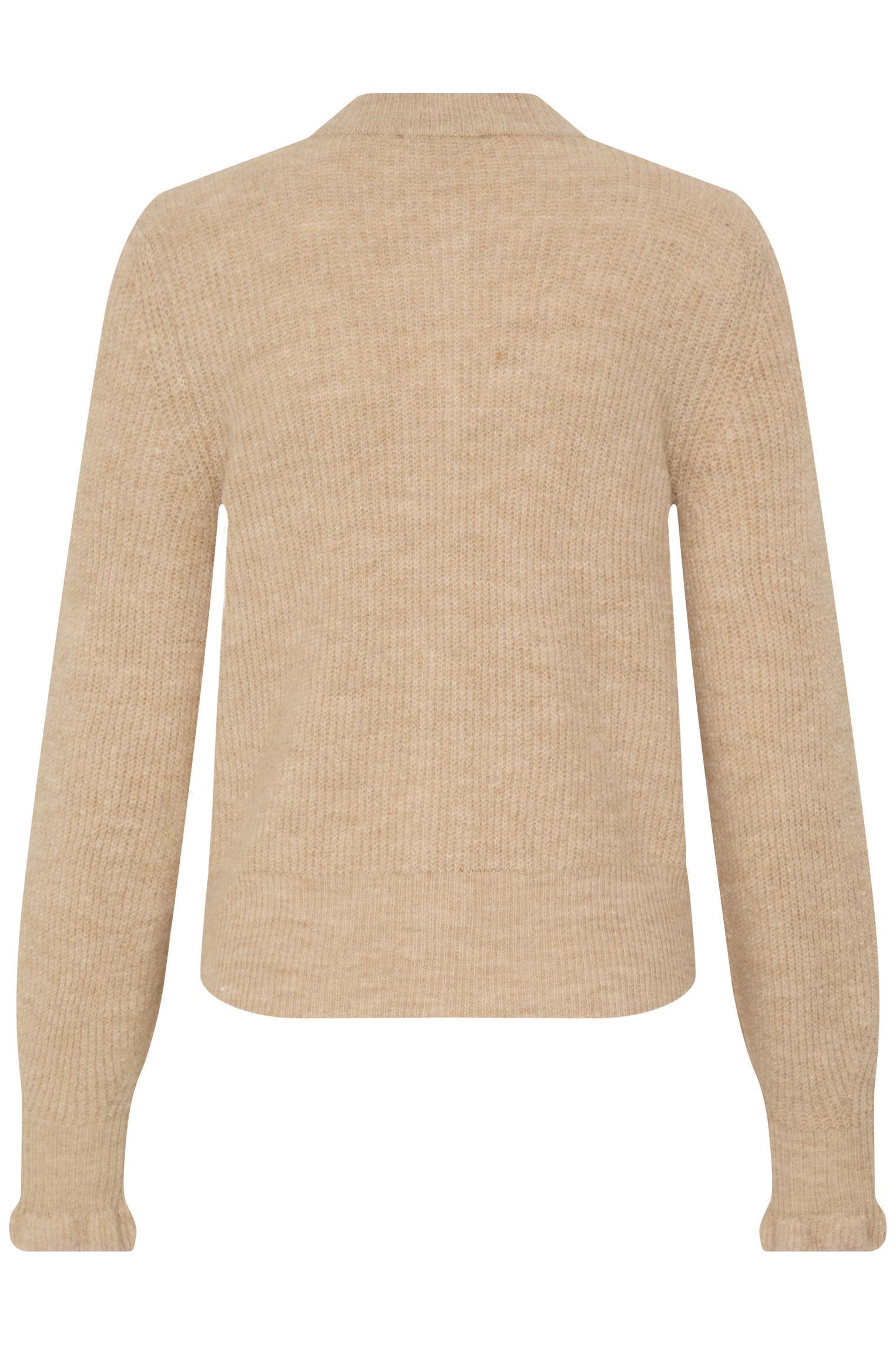 Strickjacken und Westen Bymonna Emb. Cardigan damen beige B-Young Strickjacken und Westen Bymonna Emb. Cardigan damen beige HUMUS MELANGE