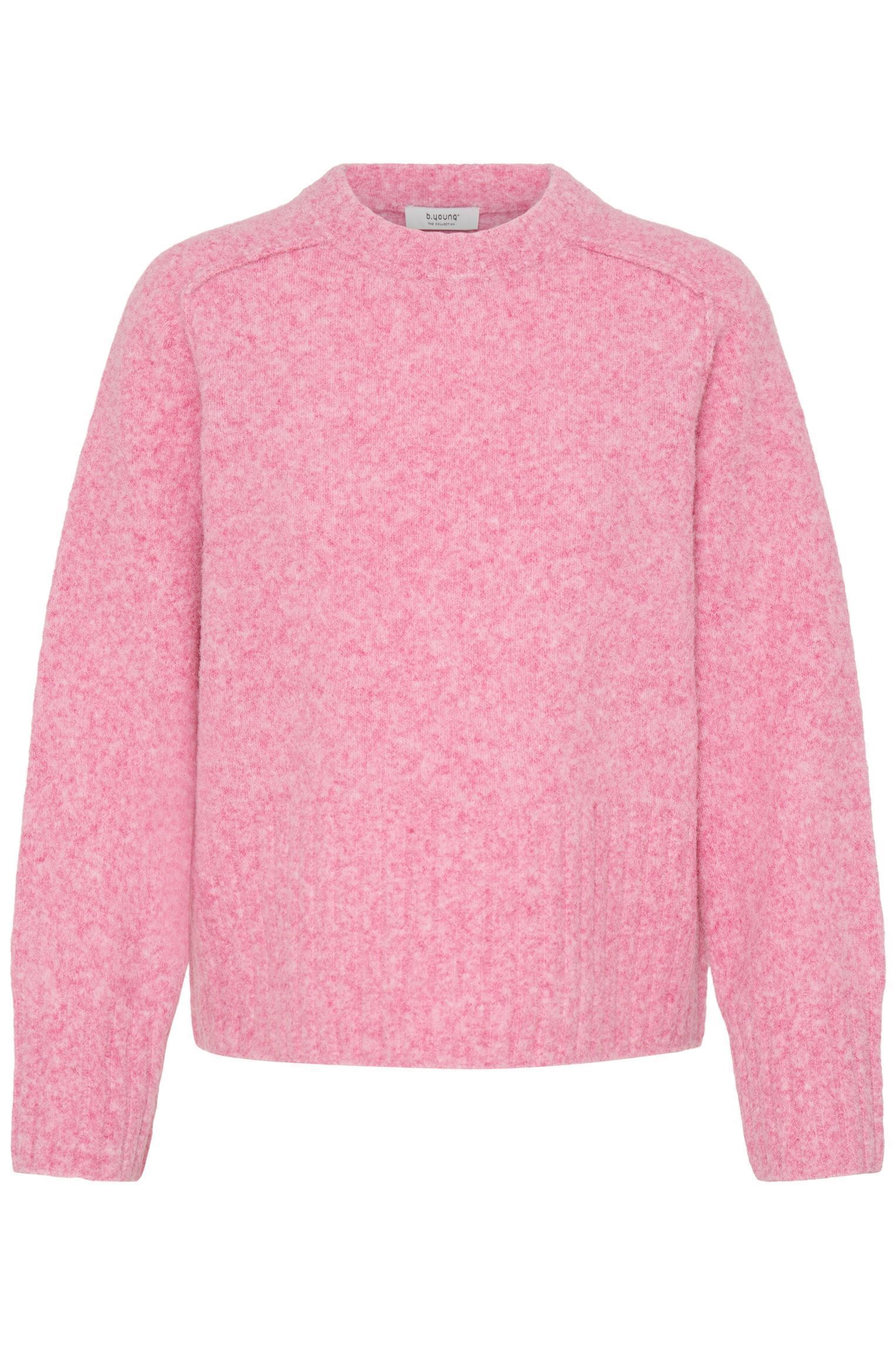 Pullover Byomea Jumper 7 damen rosa B-Young Pullover Byomea Jumper 7 damen rosa POLIGNAC MELANGE
