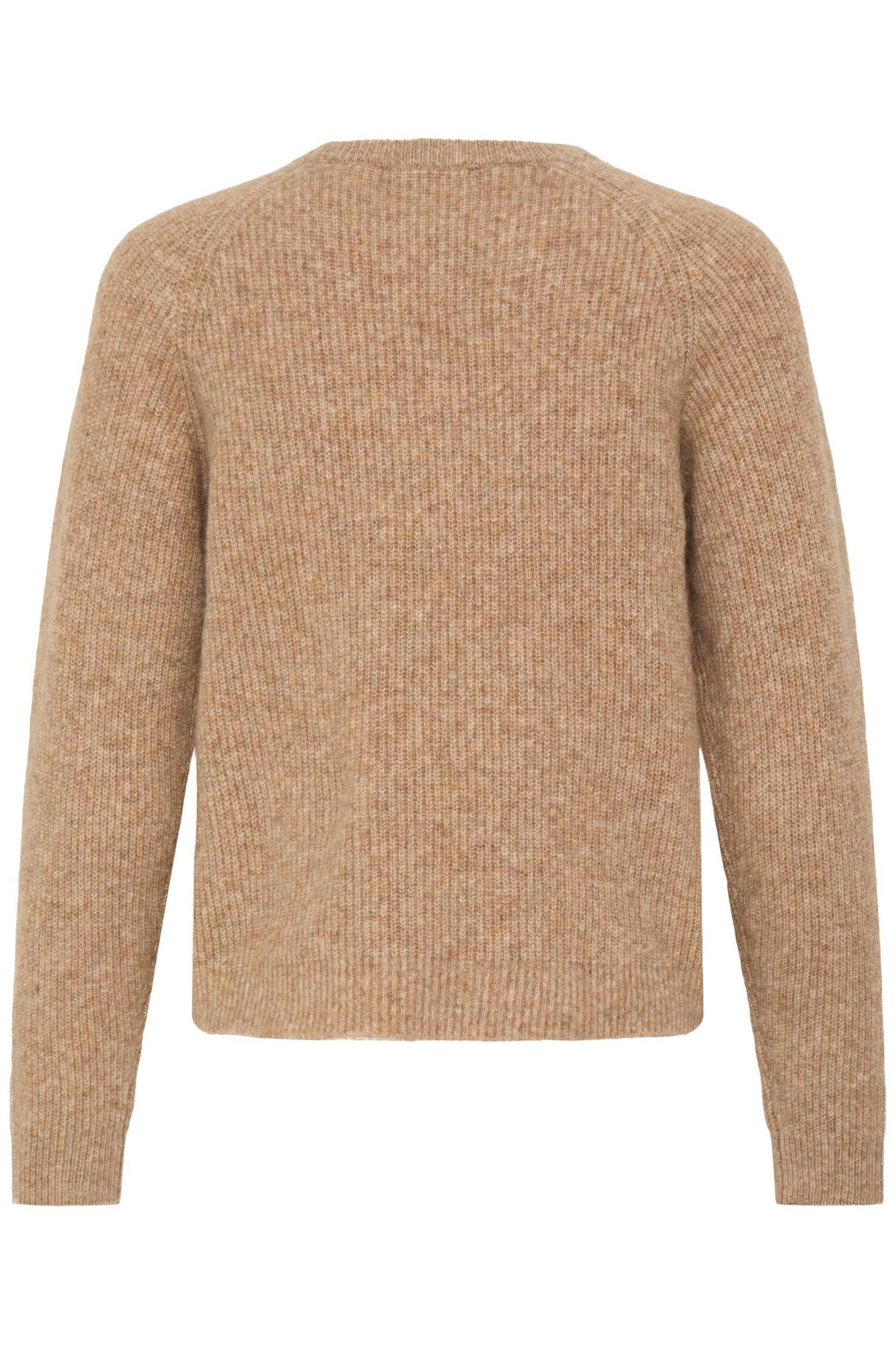Pullover Byotaja Jumper damen beige B-Young Pullover Byotaja Jumper damen beige HUMUS MELANGE