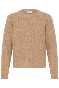 Pullover Byotaja Jumper damen beige B-Young Pullover Byotaja Jumper damen beige HUMUS MELANGE