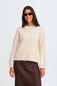Pullover Byotari Jumper 3 damen weiß B-Young Pullover Byotari Jumper 3 damen weiß BIRCH