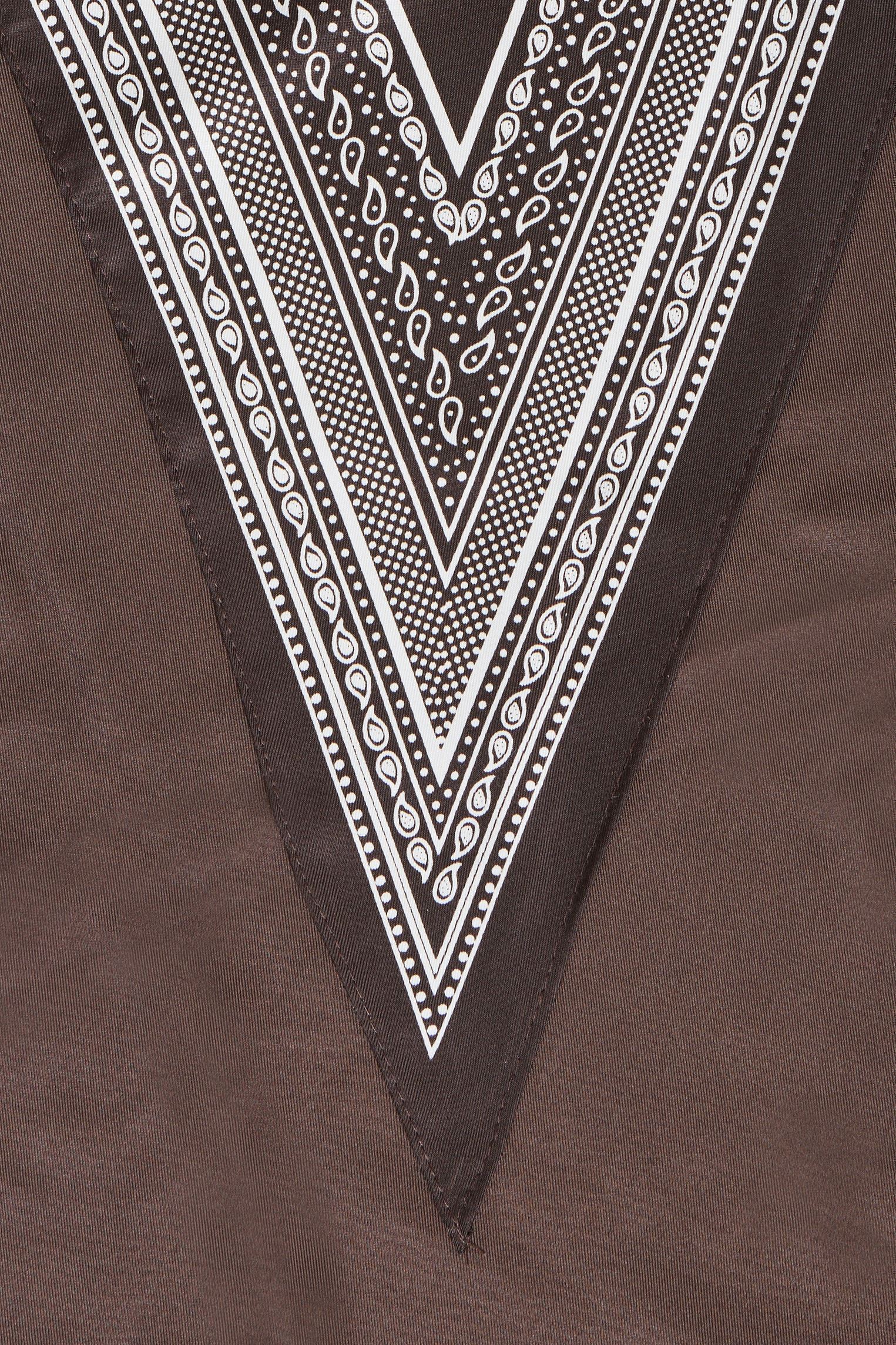 Echarpes et foulards Byvihana Triangle Scarf femme marron B-Young Echarpes et foulards Byvihana Triangle Scarf femme marron JAVA PAISLEY SCARF