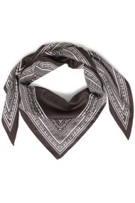 Echarpes et foulards Byvihana Triangle Scarf femme marron B-Young Echarpes et foulards Byvihana Triangle Scarf femme marron JAVA PAISLEY SCARF