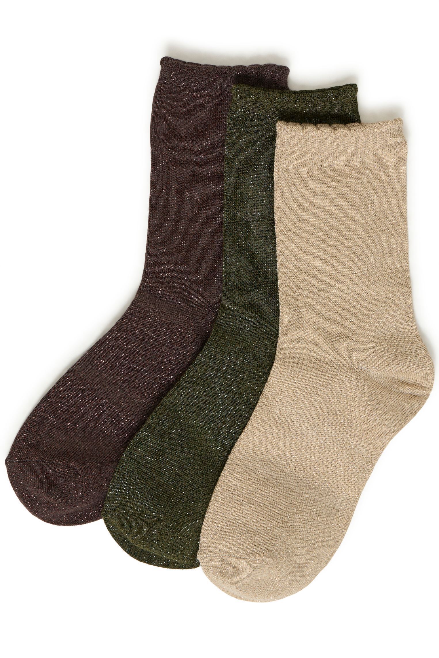 Chaussettes Byvilaine Sock Box 3 femme multicolore B-Young Chaussettes Byvilaine Sock Box 3 femme multicolore JAVA, OLIVE, HUMUS BOX