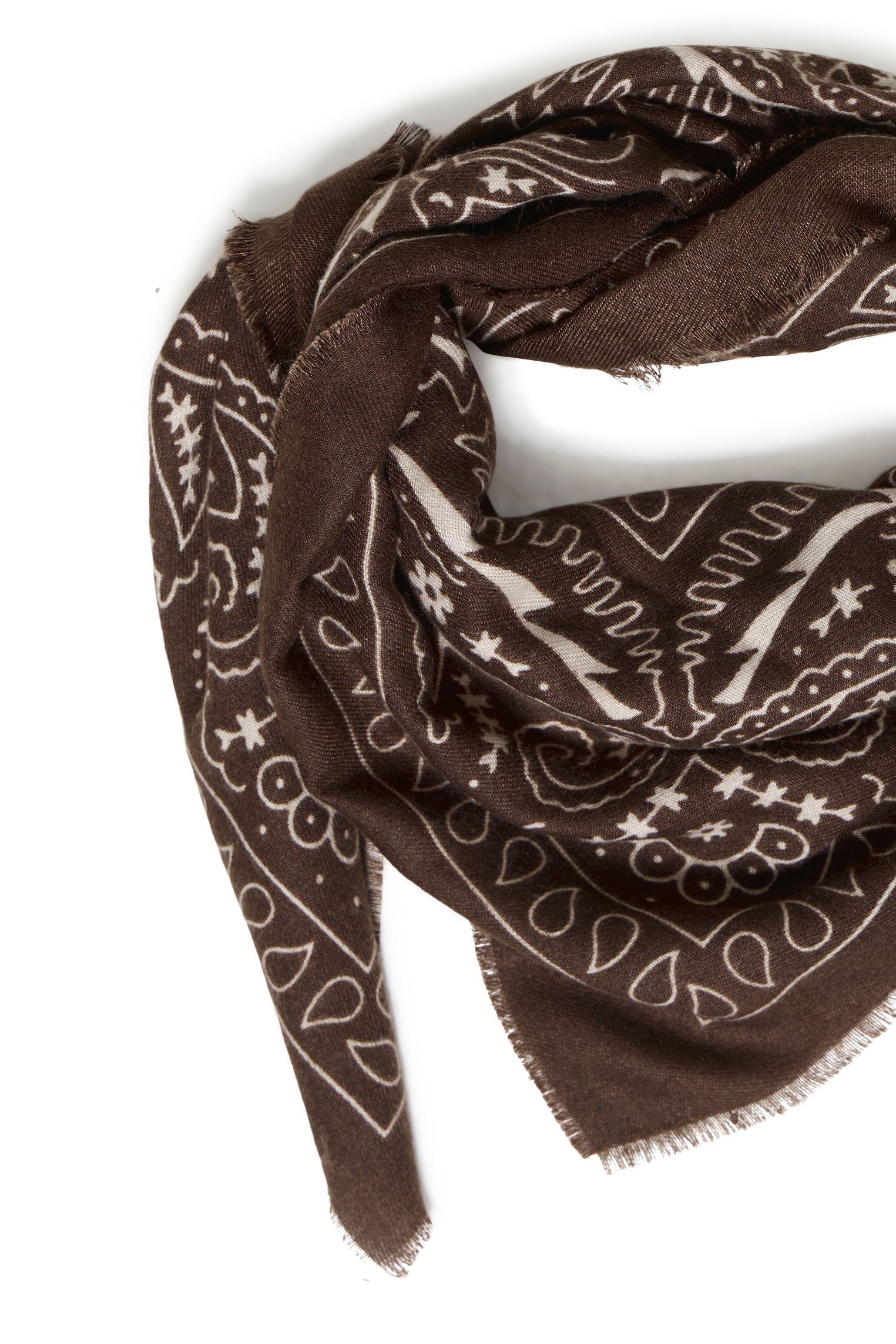 Schals und Tücher Byvlorica Scarf damen braun B-Young Schals und Tücher Byvlorica Scarf damen braun JAVA PAISLEY