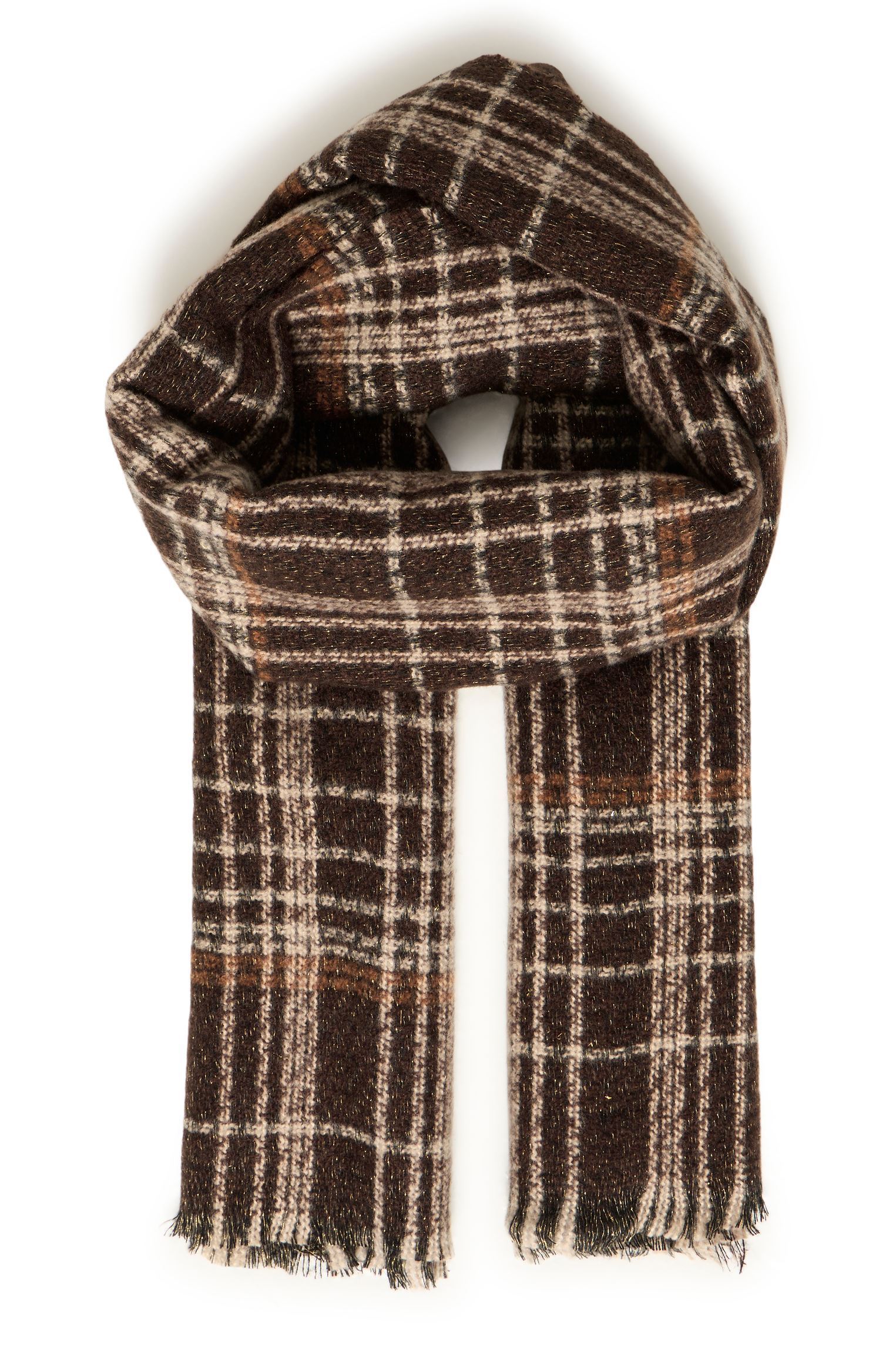 Echarpes et foulards Byvocol Scarf femme marron B-Young Echarpes et foulards Byvocol Scarf femme marron JAVA CHECK