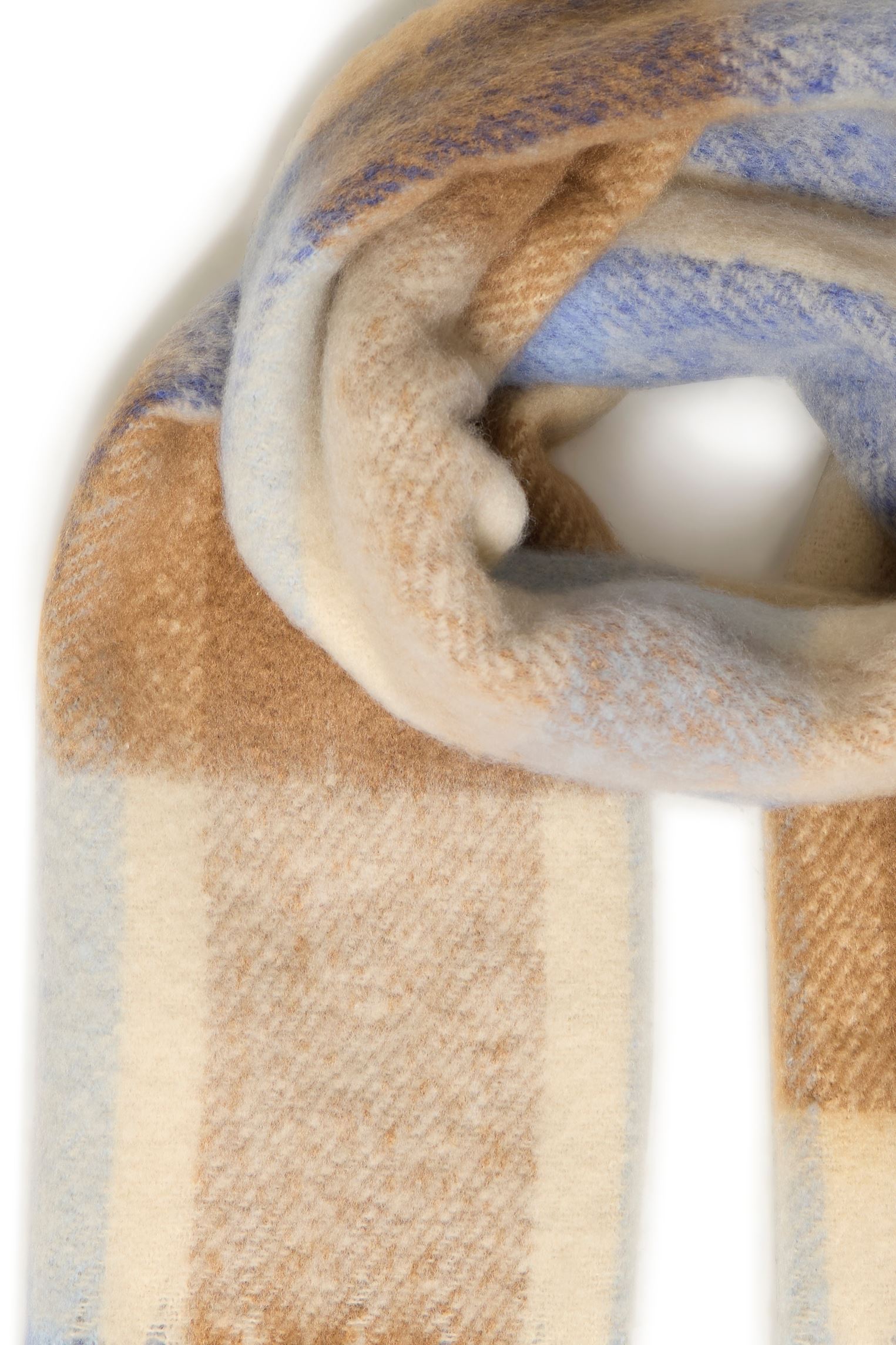 Echarpes et foulards Bywibke Scarf femme beige B-Young Echarpes et foulards Bywibke Scarf femme beige BLUE CHECK SCARF