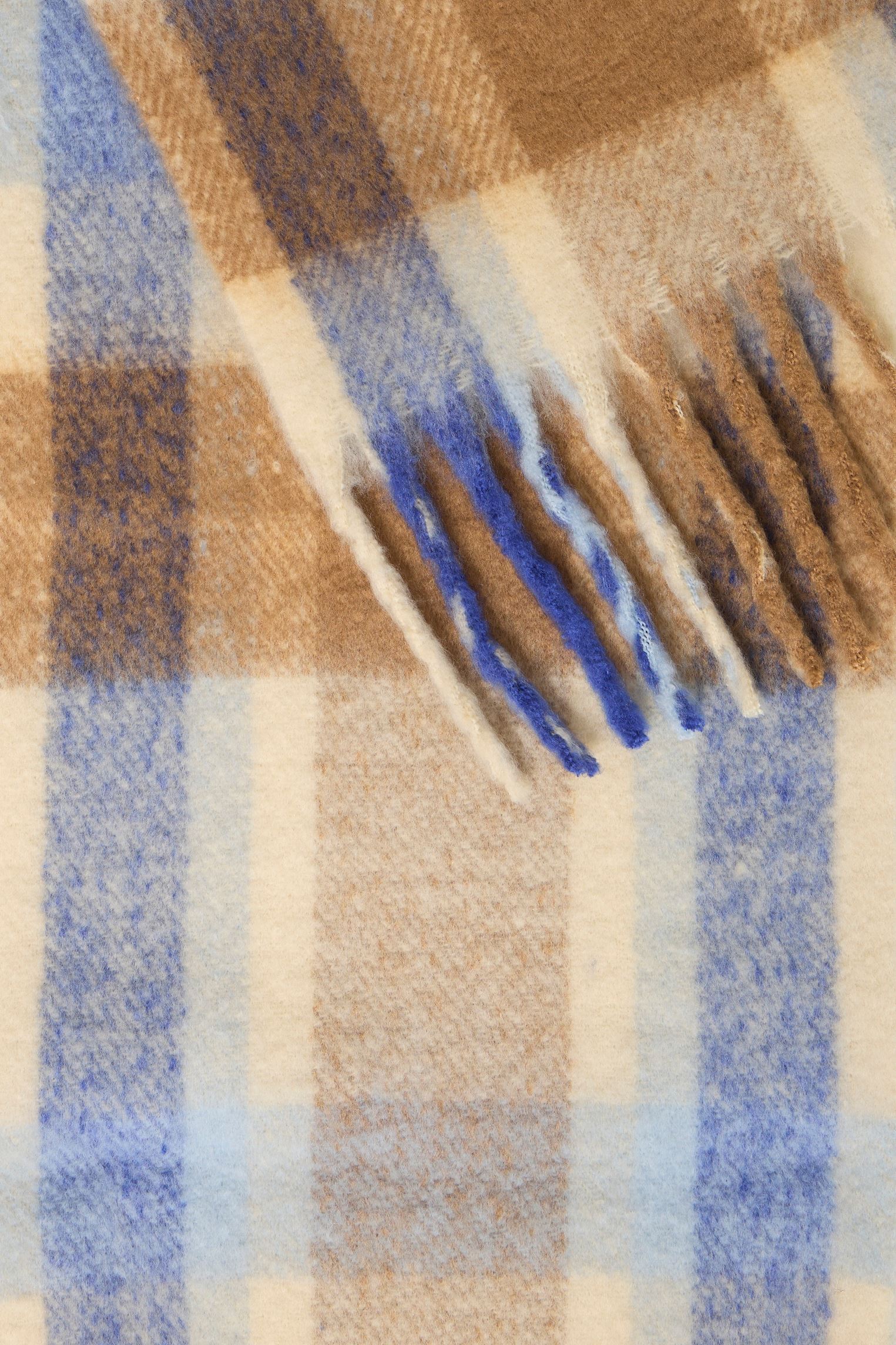 Echarpes et foulards Bywibke Scarf femme beige B-Young Echarpes et foulards Bywibke Scarf femme beige BLUE CHECK SCARF