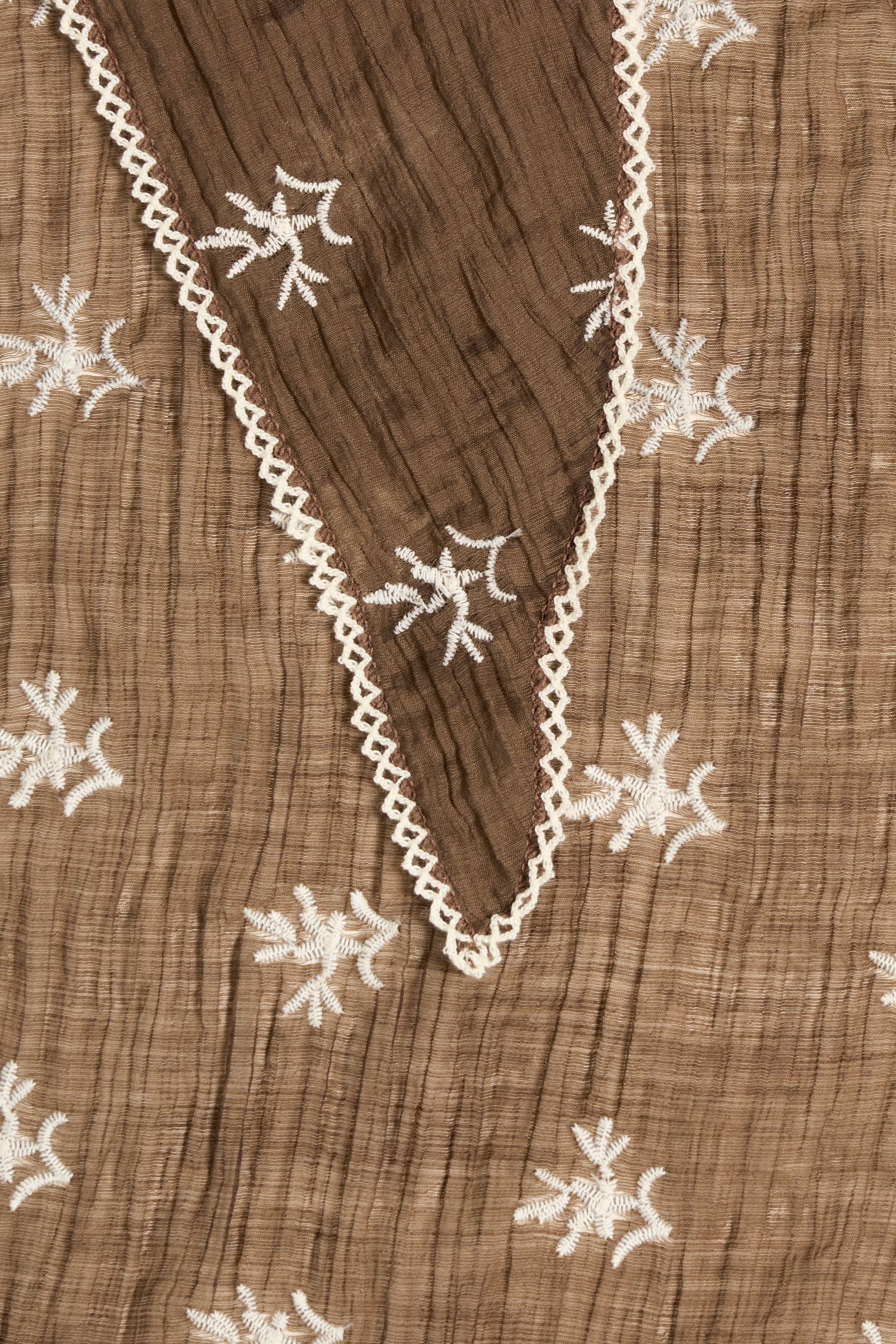 Echarpes et foulards Bywikolia Emb Triangle Scarf femme marron B-Young Echarpes et foulards Bywikolia Emb Triangle Scarf femme marron SEPIA
