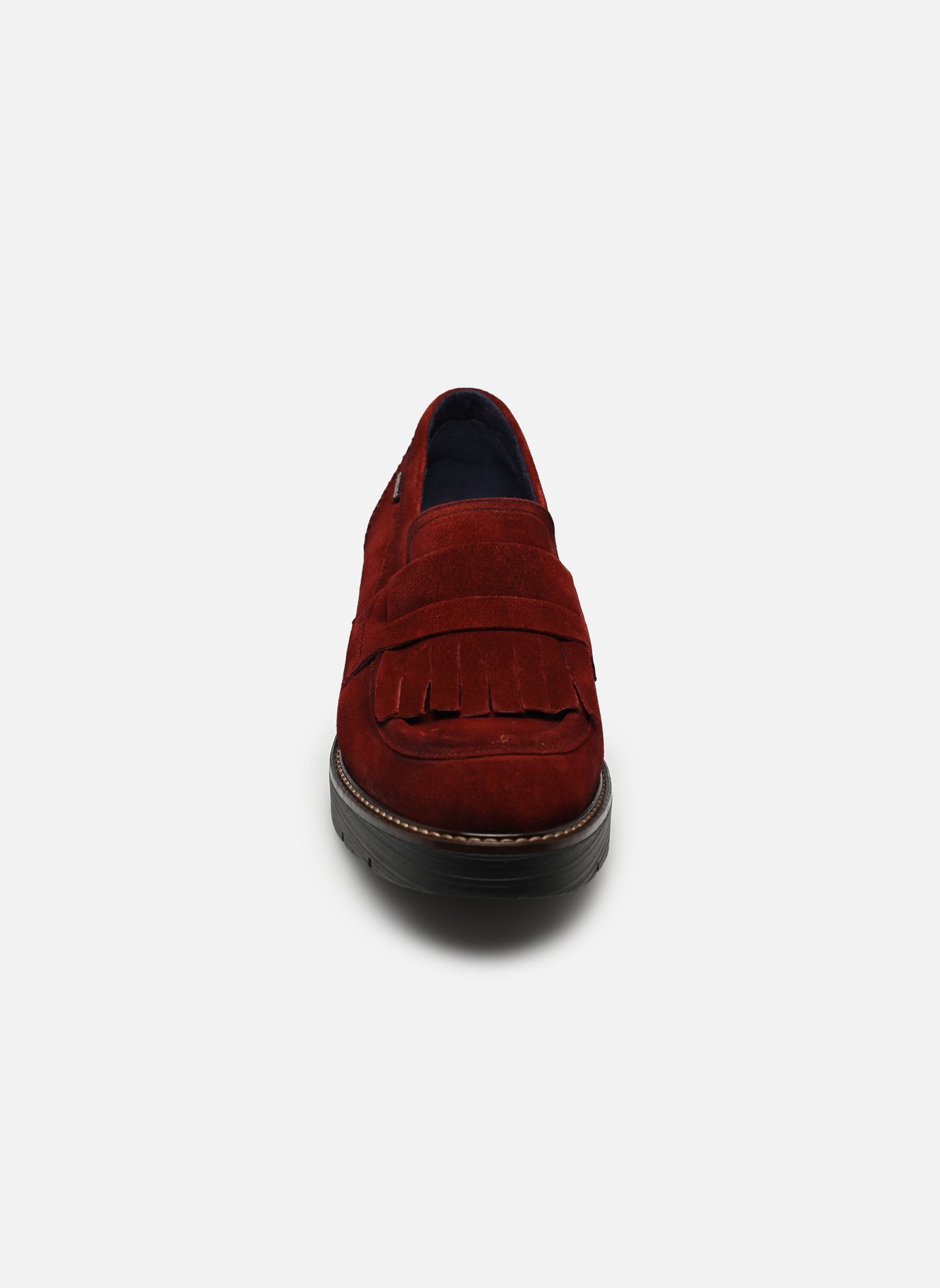 Mocassins AFRICA D9782 dames bordeaux Dorking Mocassins AFRICA D9782 dames bordeaux CALF BRICK
