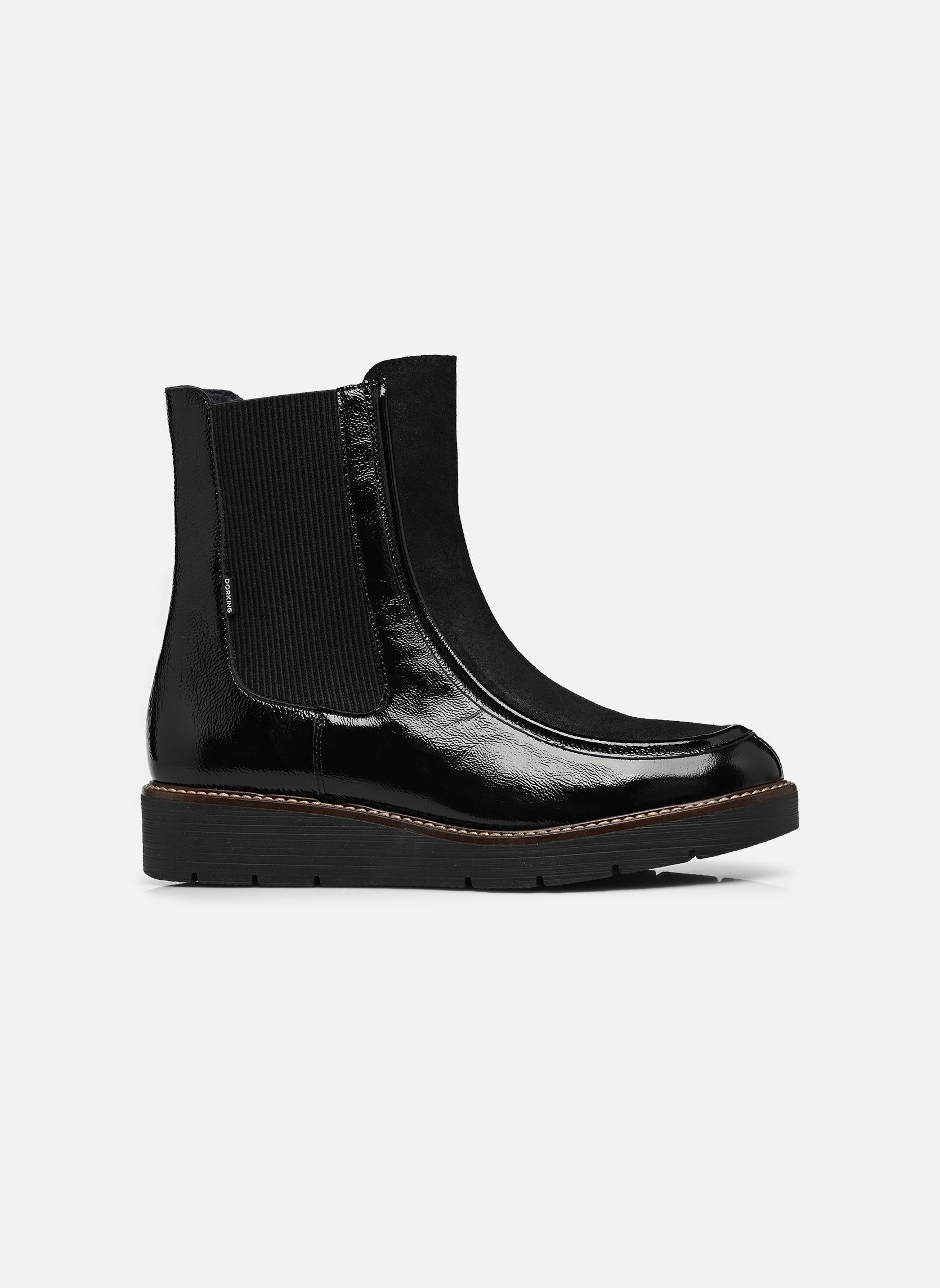 Bottines et boots AFRICA D9789 femme noir Dorking Bottines et boots AFRICA D9789 femme noir NAPLAK+LUMIX NEGRO